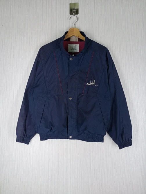 Alfred Dunhill × Vintage VINTAGE 90'S DUNHILL SPORT SMALL LOGO JACKET Size US M / EU 48-50 / 2 - 1 Thumbnail