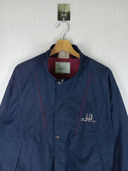 Alfred Dunhill × Vintage VINTAGE 90'S DUNHILL SPORT SMALL LOGO JACKET Size US M / EU 48-50 / 2 - 2 Thumbnail