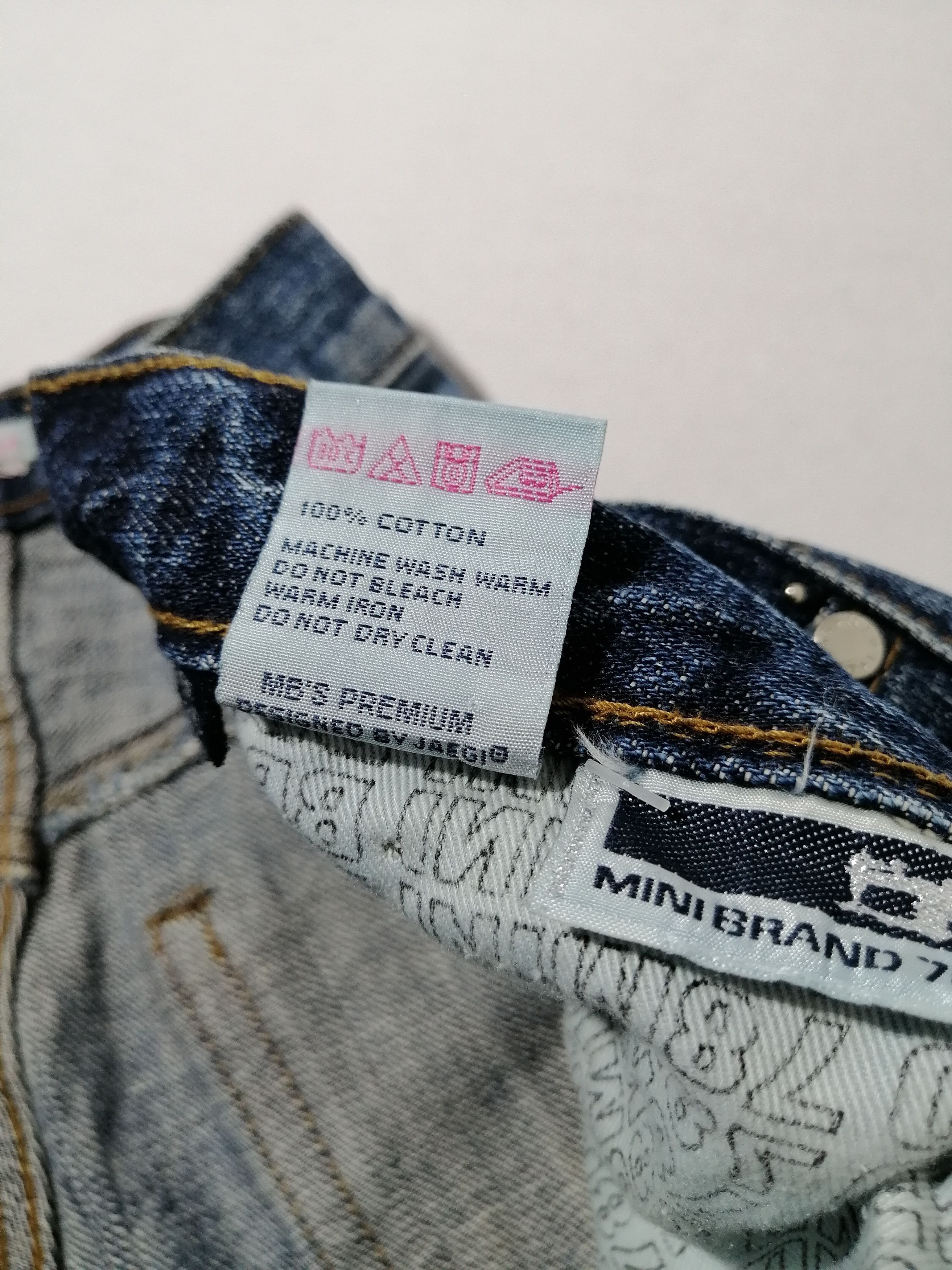 Designer × Japanese Brand Mini Brand Nice Embroided Design Denim Jeans Size US 32 / EU 48 - 9 Thumbnail