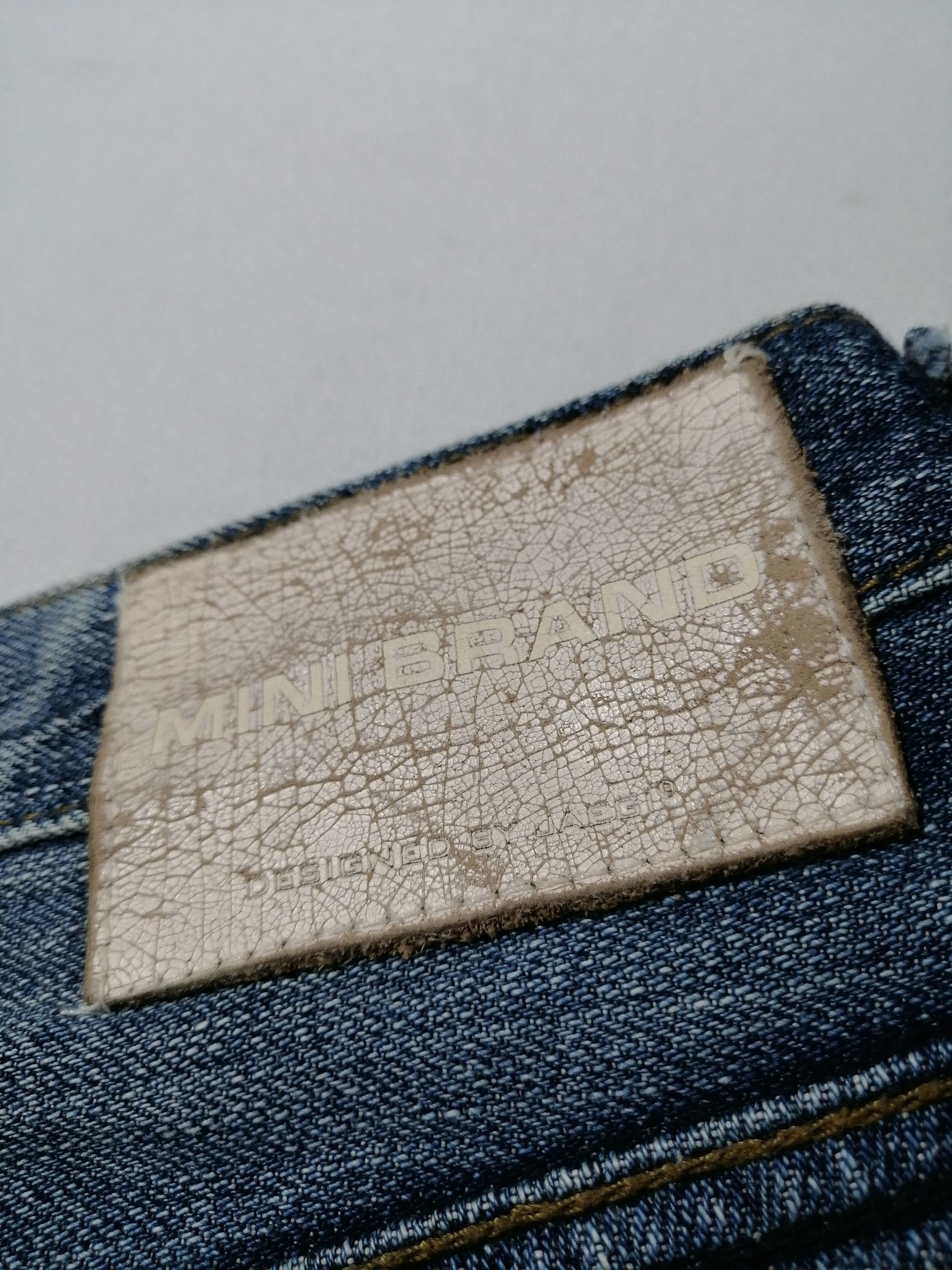 Designer × Japanese Brand Mini Brand Nice Embroided Design Denim Jeans Size US 32 / EU 48 - 3 Thumbnail