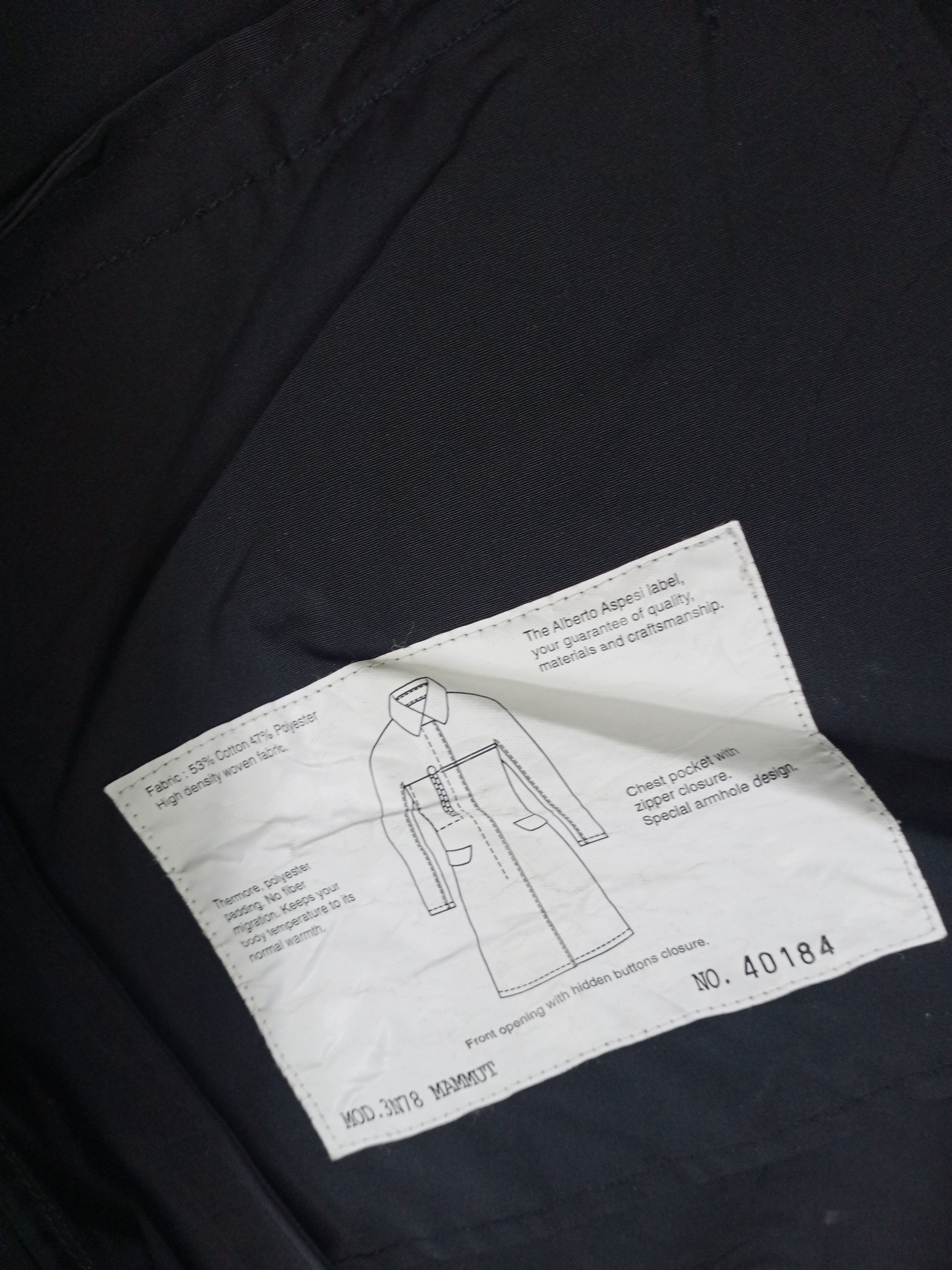 Aspesi × Designer × If Six Was Nine Rare Aspesi Long Jacket Black Size US L / EU 52-54 / 3 - 9 Thumbnail