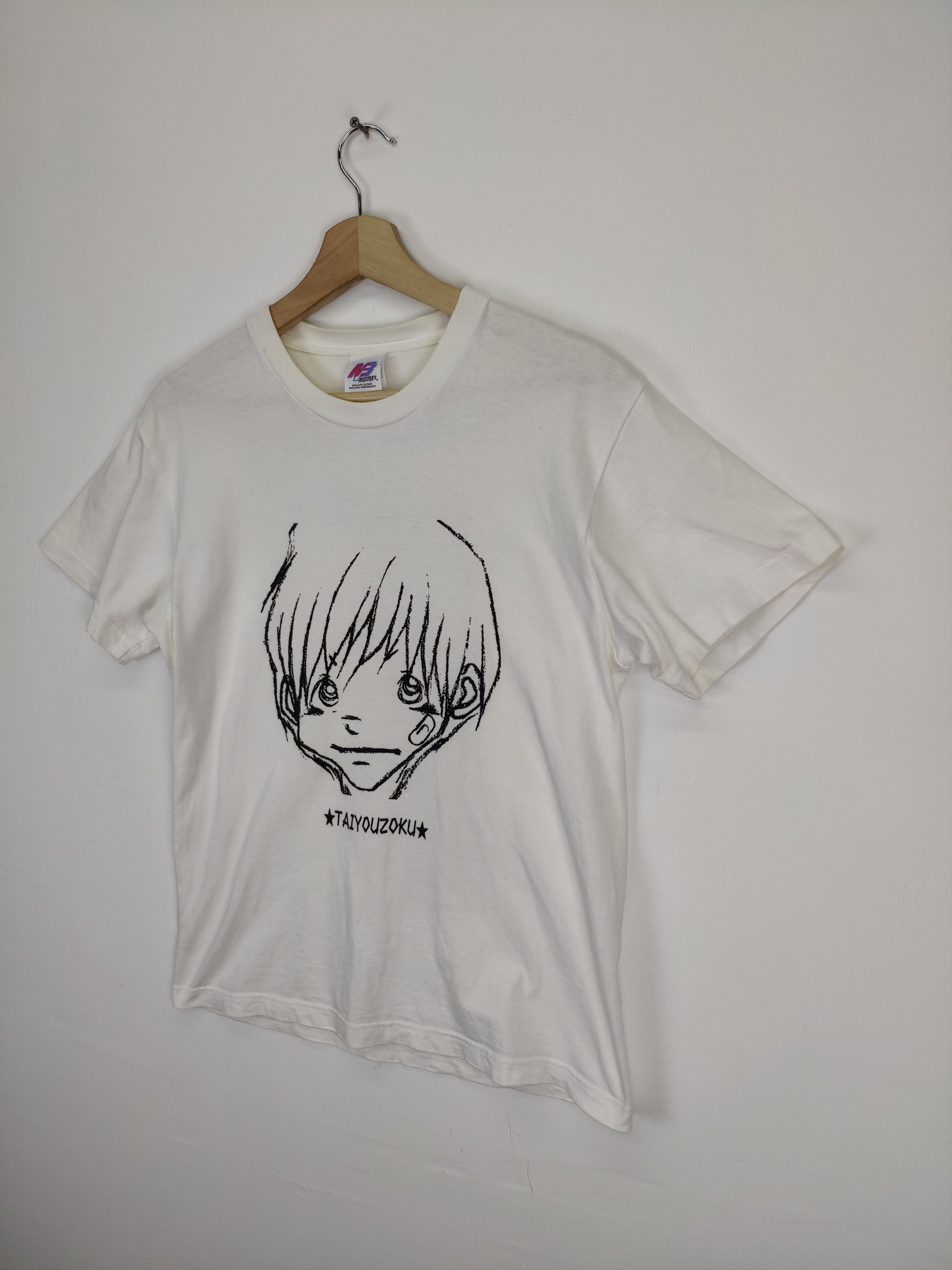 Anime × Band Tees × Japanese Brand Vintage Japanese Taiyouzoku Rock Band Shirt Anime Size US M / EU 48-50 / 2 - 2 Thumbnail