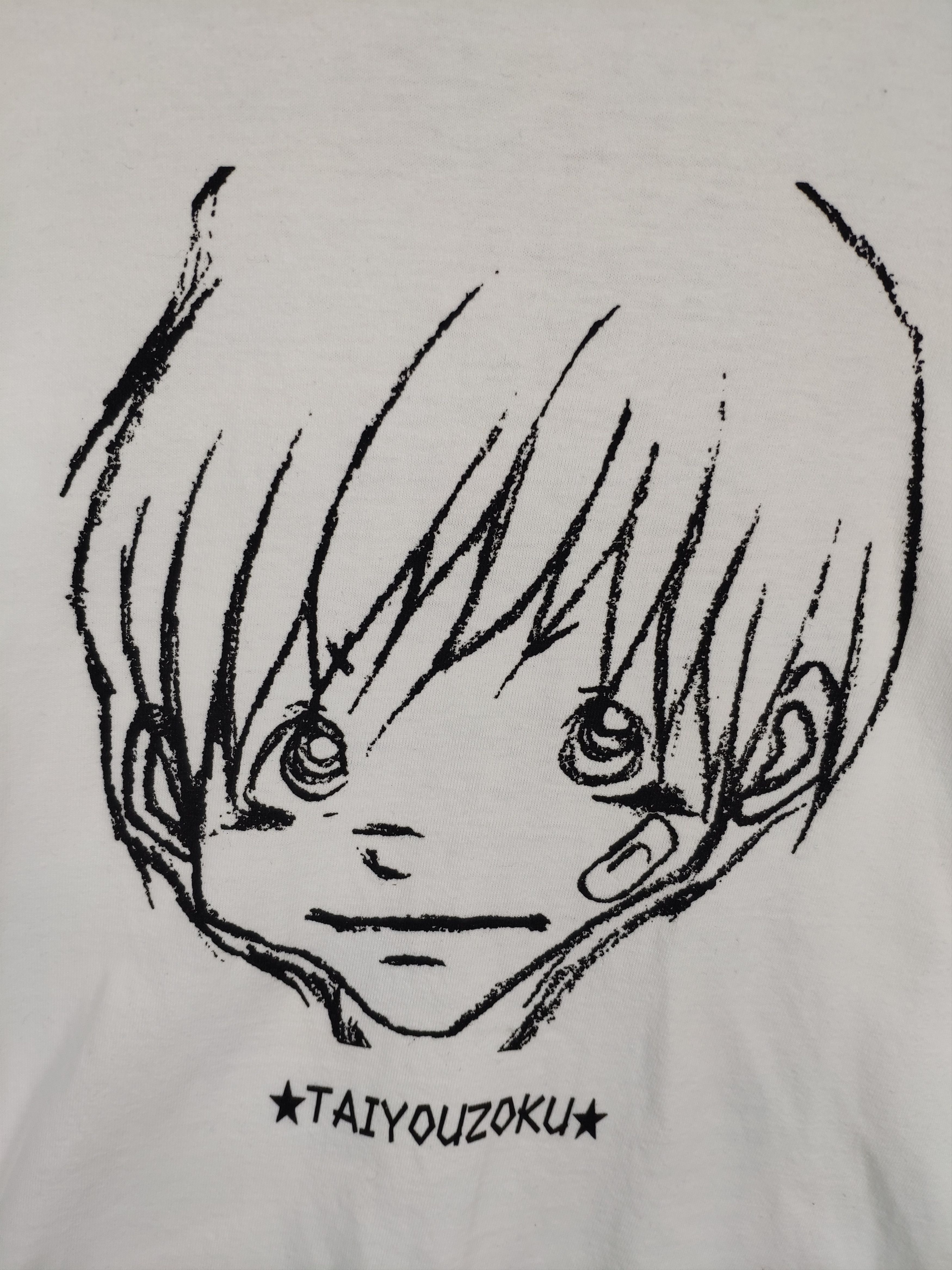Anime × Band Tees × Japanese Brand Vintage Japanese Taiyouzoku Rock Band Shirt Anime Size US M / EU 48-50 / 2 - 4 Thumbnail