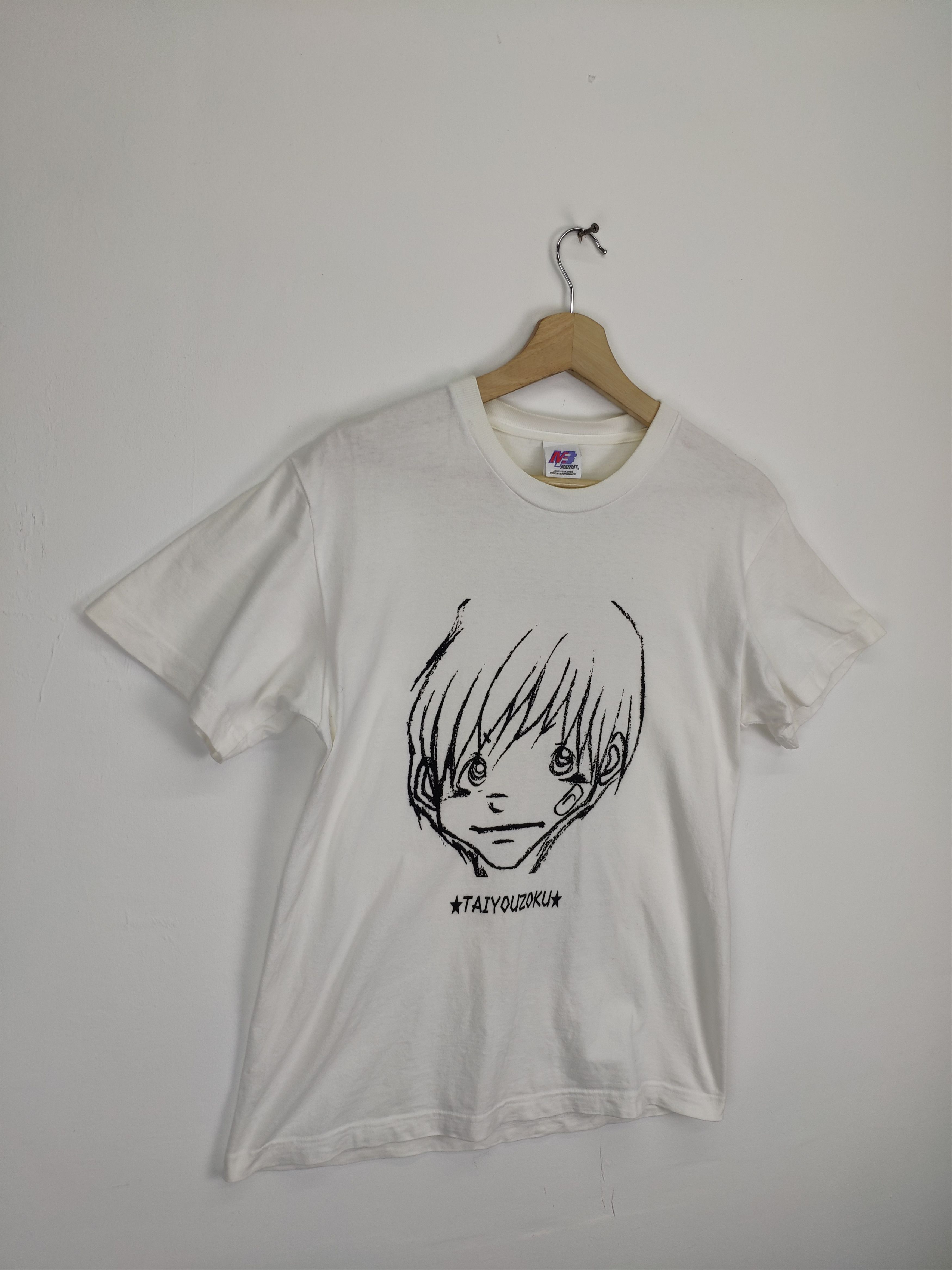 Anime × Band Tees × Japanese Brand Vintage Japanese Taiyouzoku Rock Band Shirt Anime Size US M / EU 48-50 / 2 - 3 Thumbnail