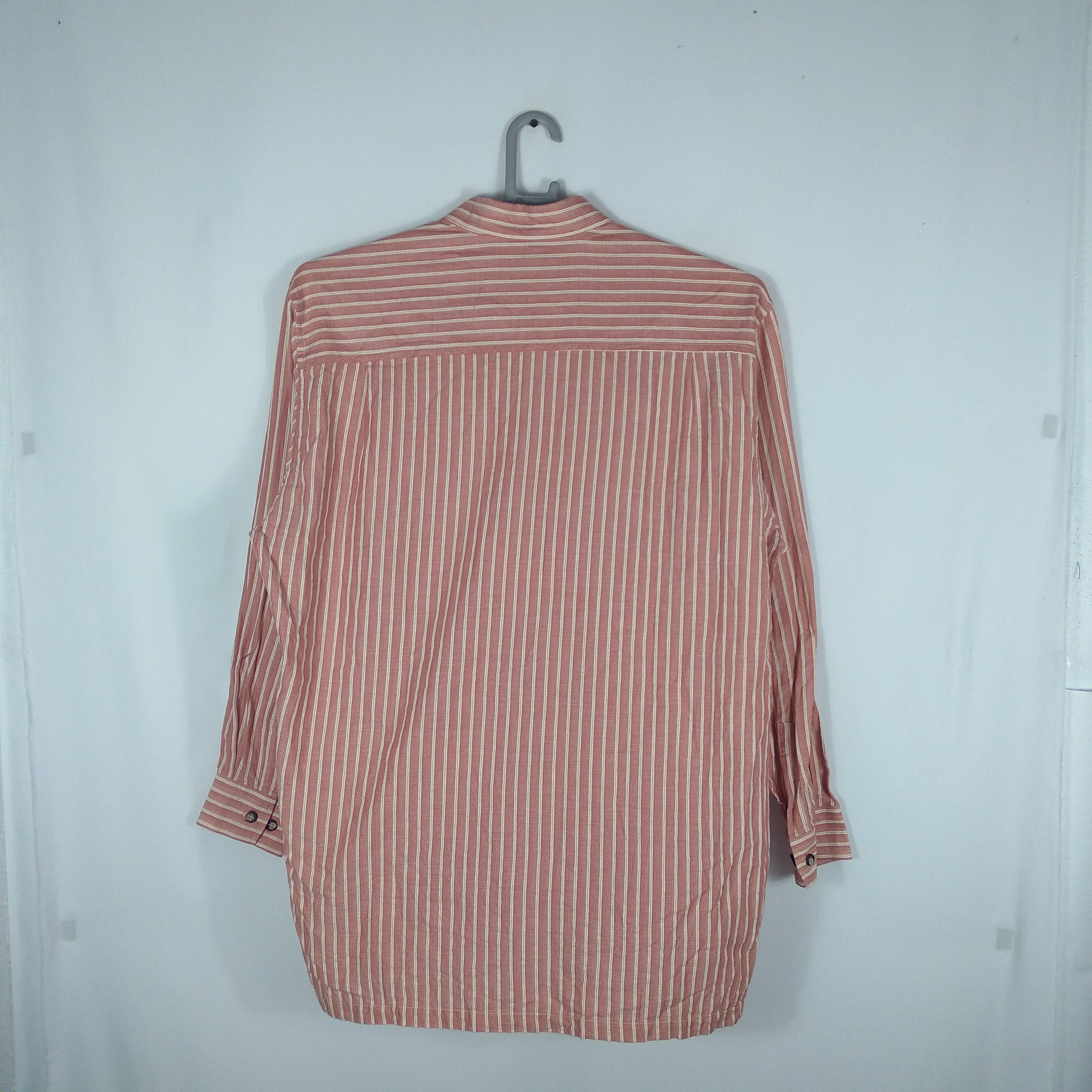 Christian Dior Monsieur Vintage Christian Dior Classic Stripes Pocket Buttons Shirts Size US L / EU 52-54 / 3 - 4 Thumbnail
