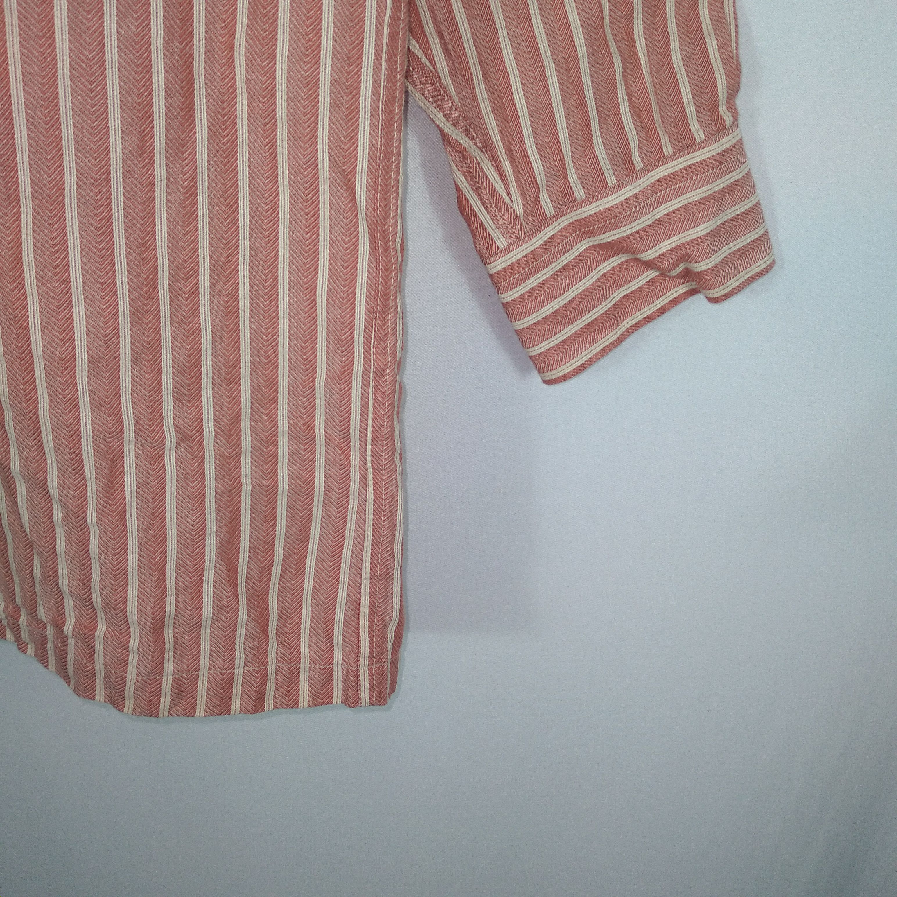 Christian Dior Monsieur Vintage Christian Dior Classic Stripes Pocket Buttons Shirts Size US L / EU 52-54 / 3 - 5 Thumbnail