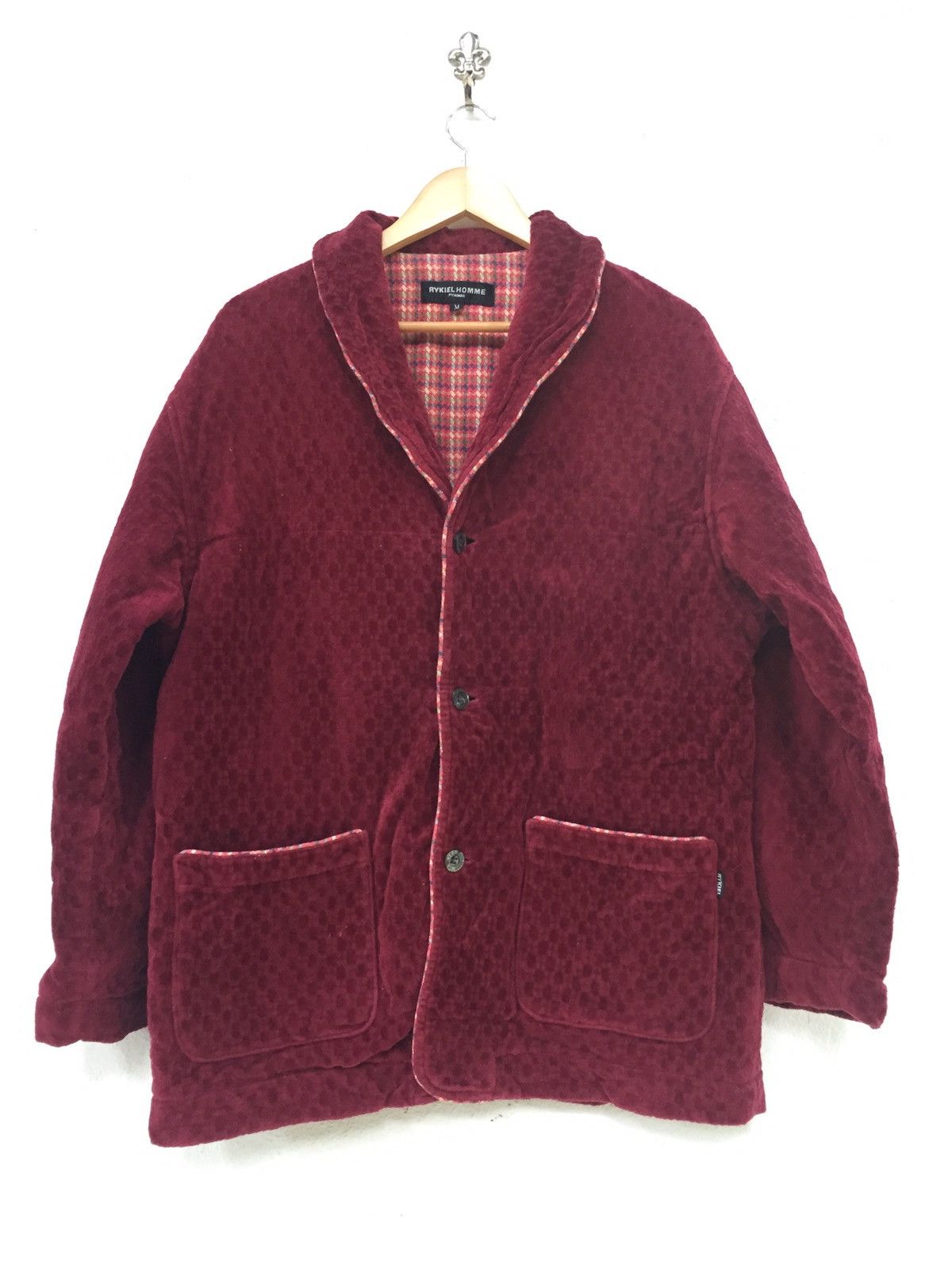 image of Rykiel Homme Pyjamas Red Two Pocket, Men's (Size Medium)
