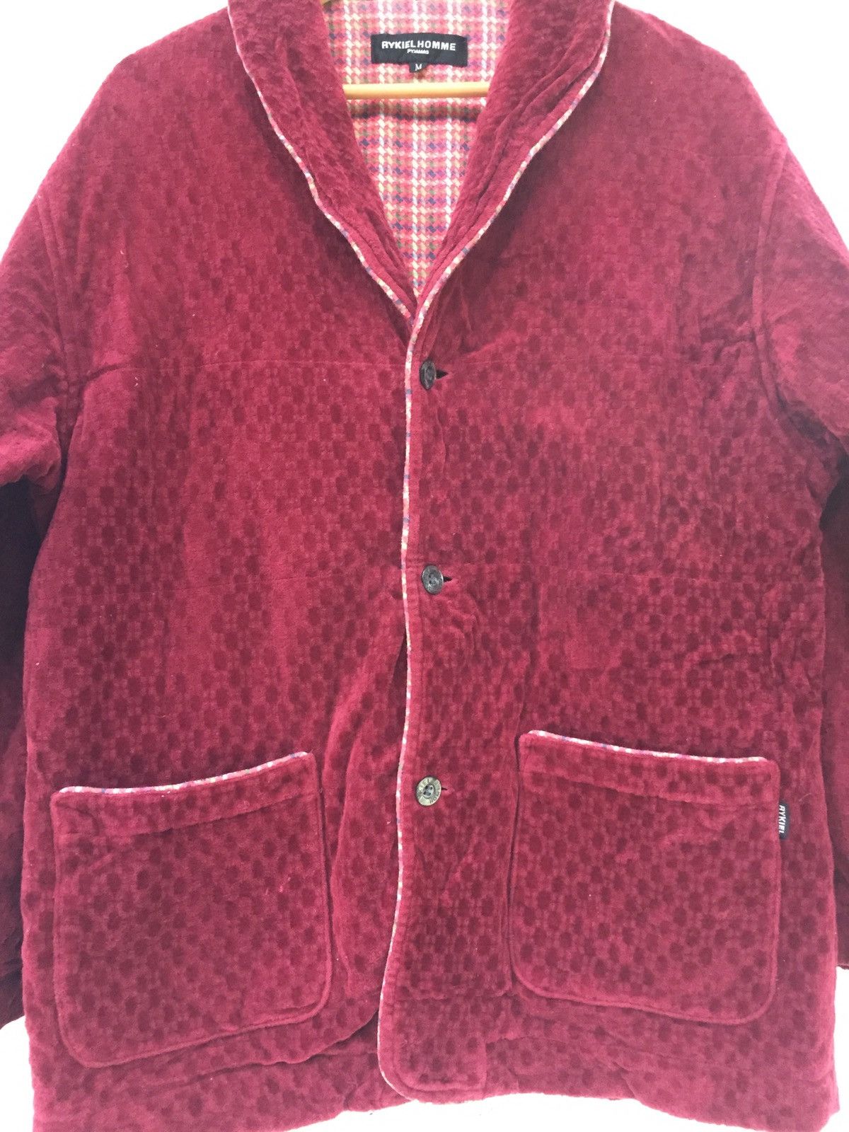 Sonia Rykiel Rykiel Homme Pyjamas Red Two Pocket Size US M / EU 48-50 / 2 - 5 Thumbnail