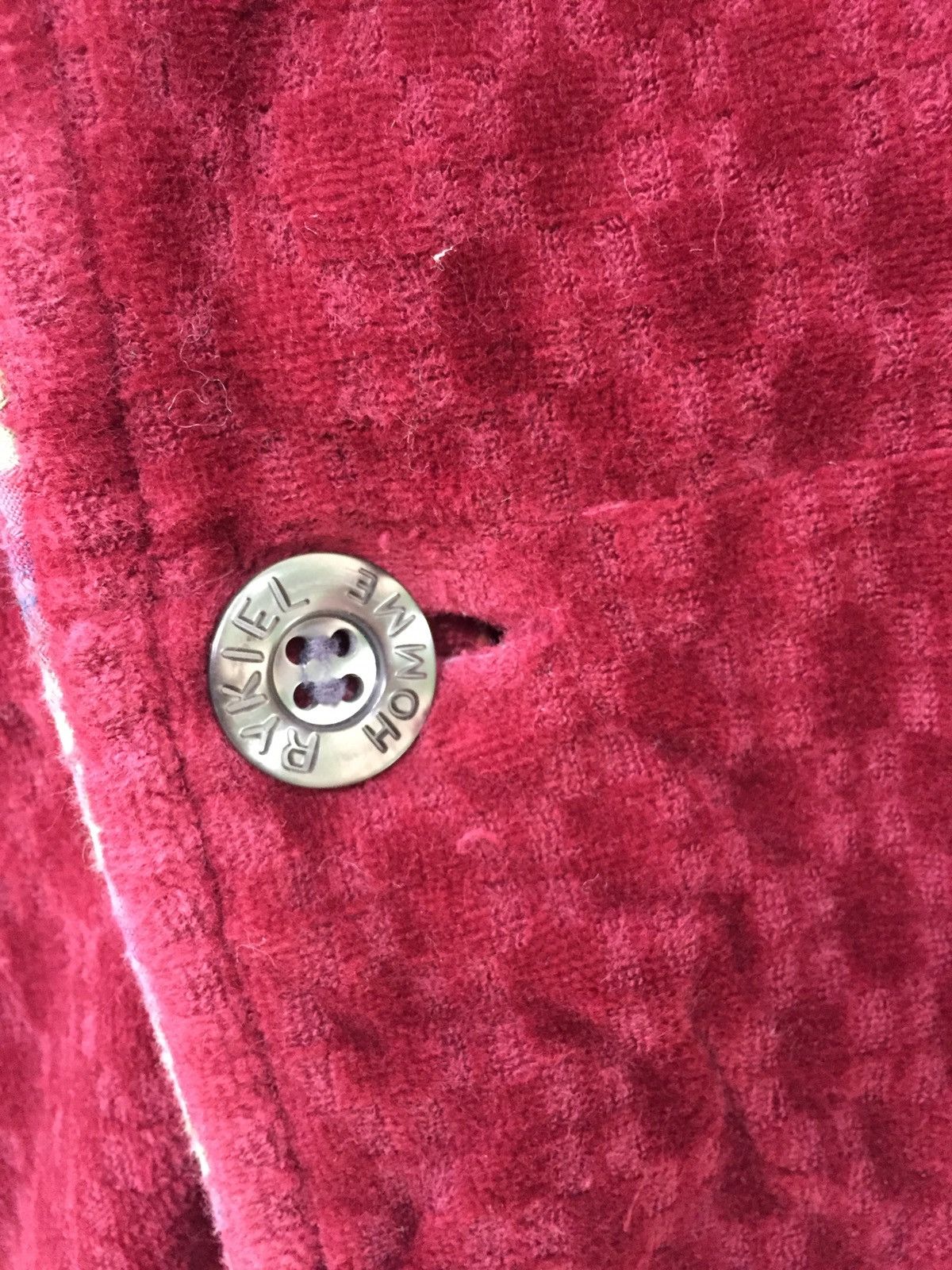 Sonia Rykiel Rykiel Homme Pyjamas Red Two Pocket Size US M / EU 48-50 / 2 - 8 Thumbnail
