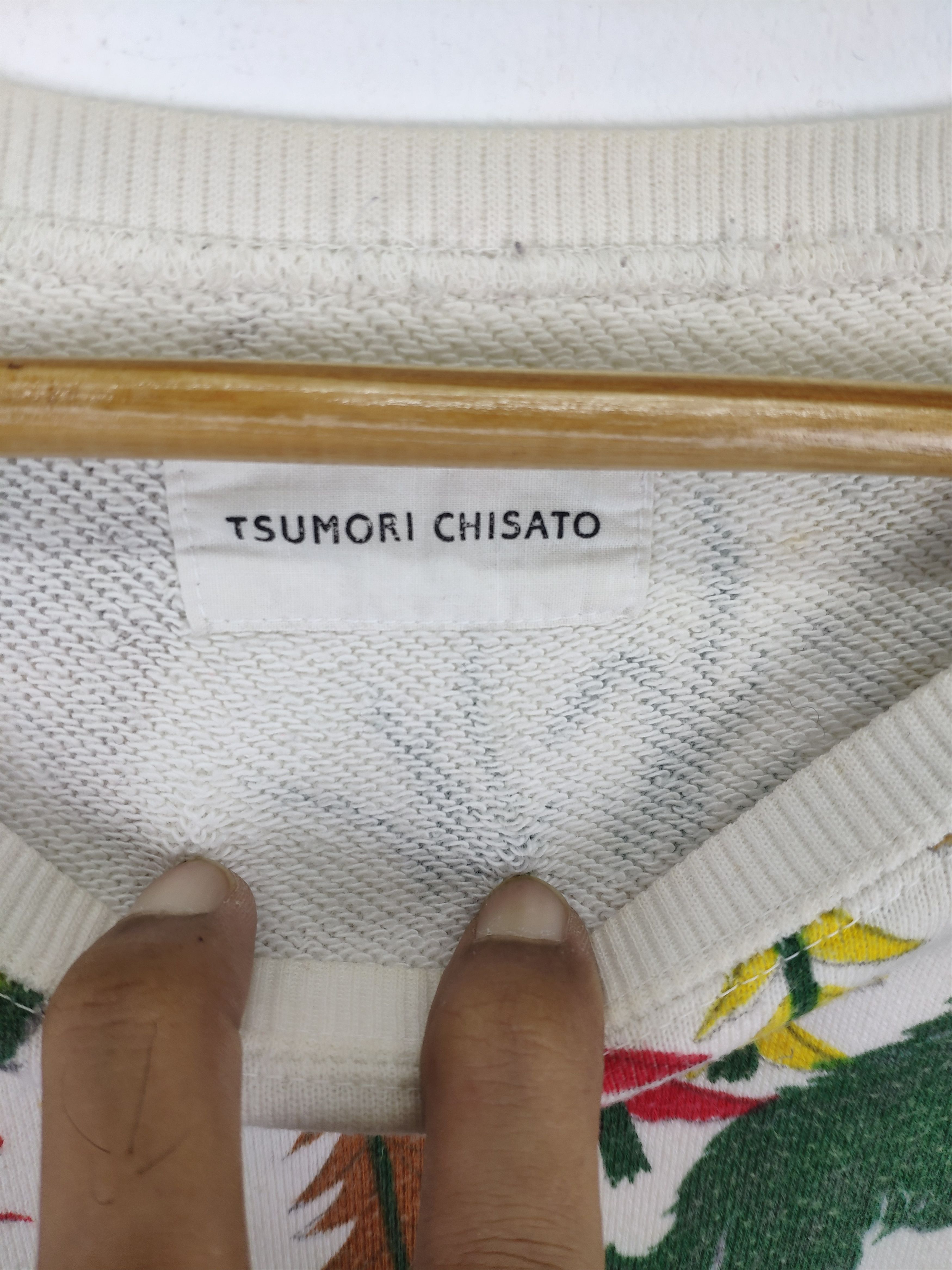 Issey Miyake × Japanese Brand × Tsumori Chisato Issey Miyake Tsumori Chisato Sweatshirt Crewneck Fullprint Size M / US 6-8 / IT 42-44 - 7 Thumbnail
