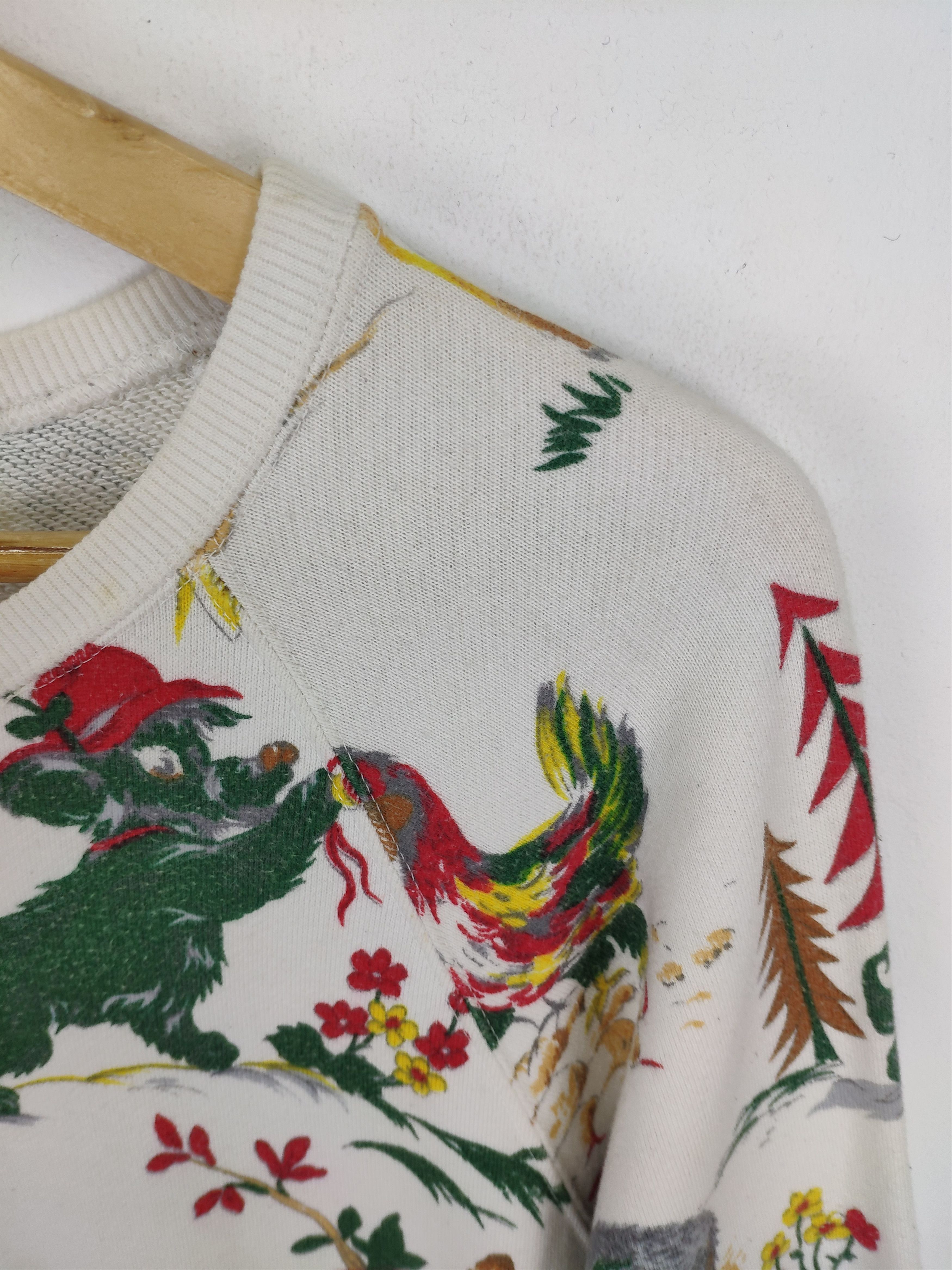 Issey Miyake × Japanese Brand × Tsumori Chisato Issey Miyake Tsumori Chisato Sweatshirt Crewneck Fullprint Size M / US 6-8 / IT 42-44 - 6 Thumbnail