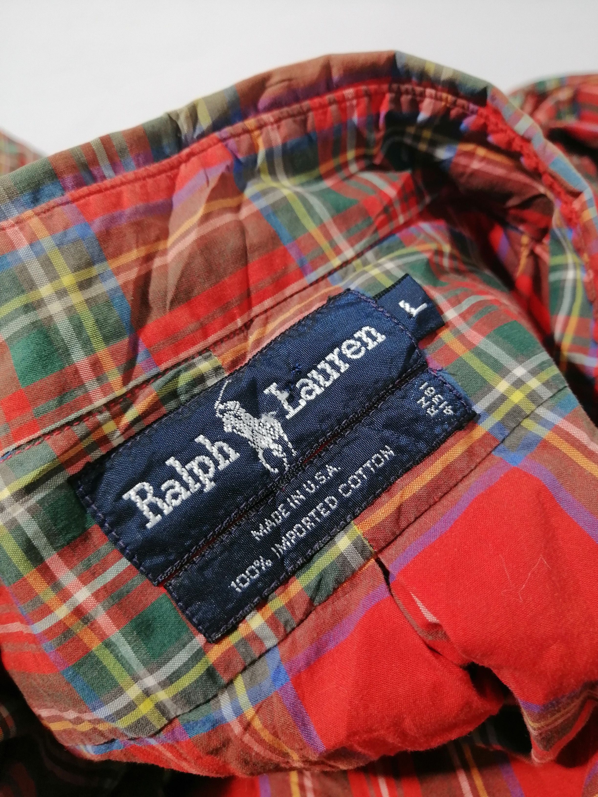 Other Vintage Polo Ralph Lauren Longsleeve Buttons Down Shirt Size US XL / EU 56 / 4 - 4 Thumbnail