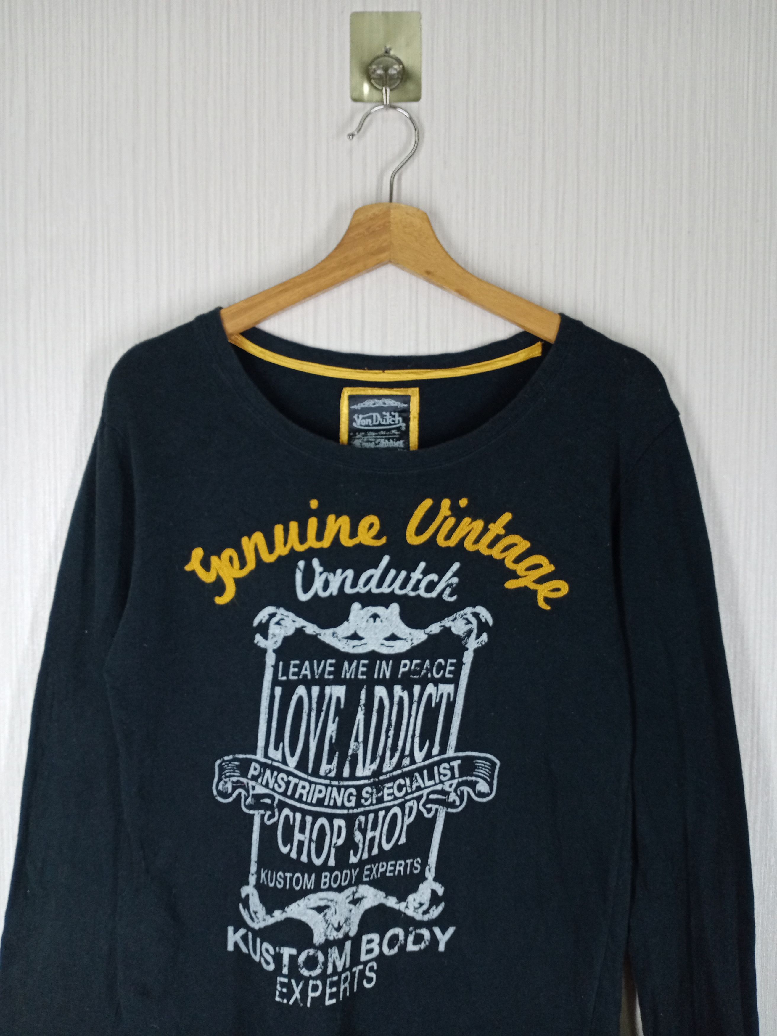 Von Dutch Von Dutch Long Sleeve Tshirt Size US S / EU 44-46 / 1 - 2 Thumbnail