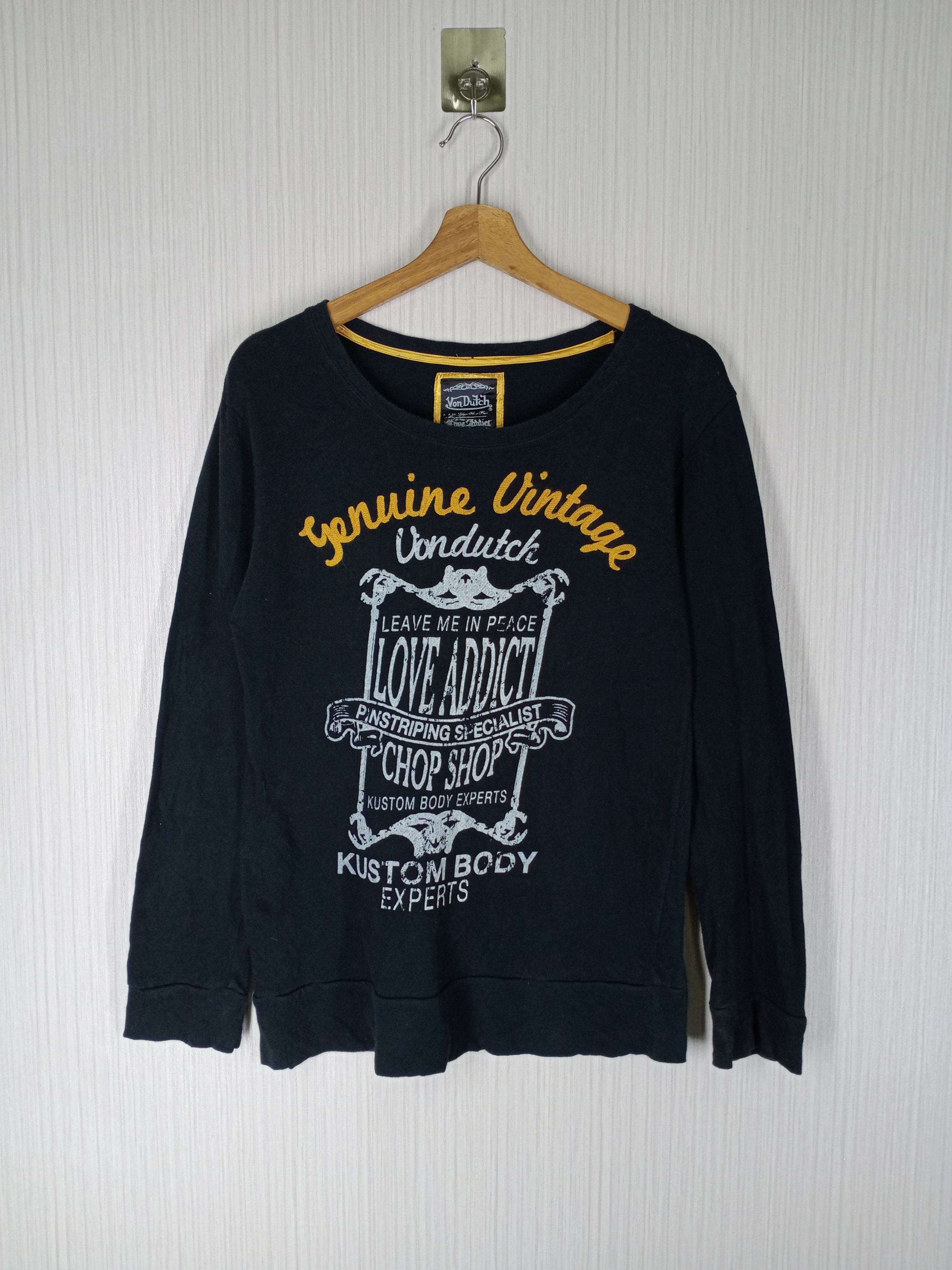 Von Dutch Von Dutch Long Sleeve Tshirt Size US S / EU 44-46 / 1 - 1 Thumbnail