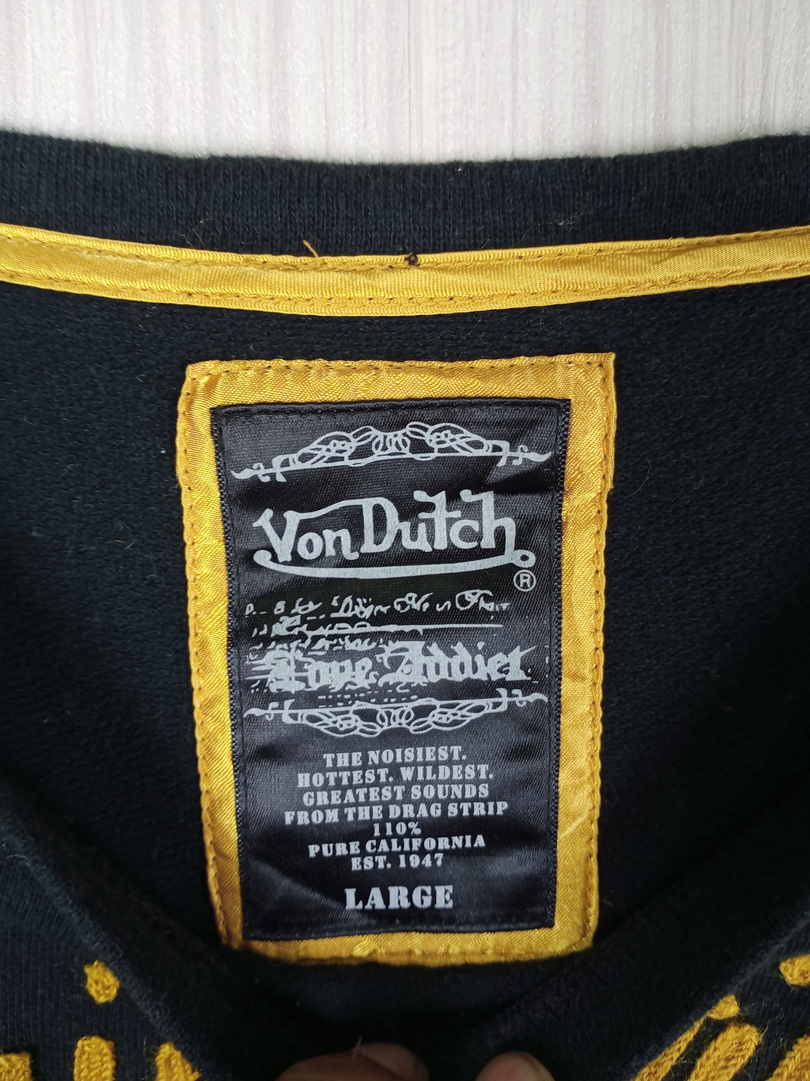 Von Dutch Von Dutch Long Sleeve Tshirt Size US S / EU 44-46 / 1 - 3 Thumbnail