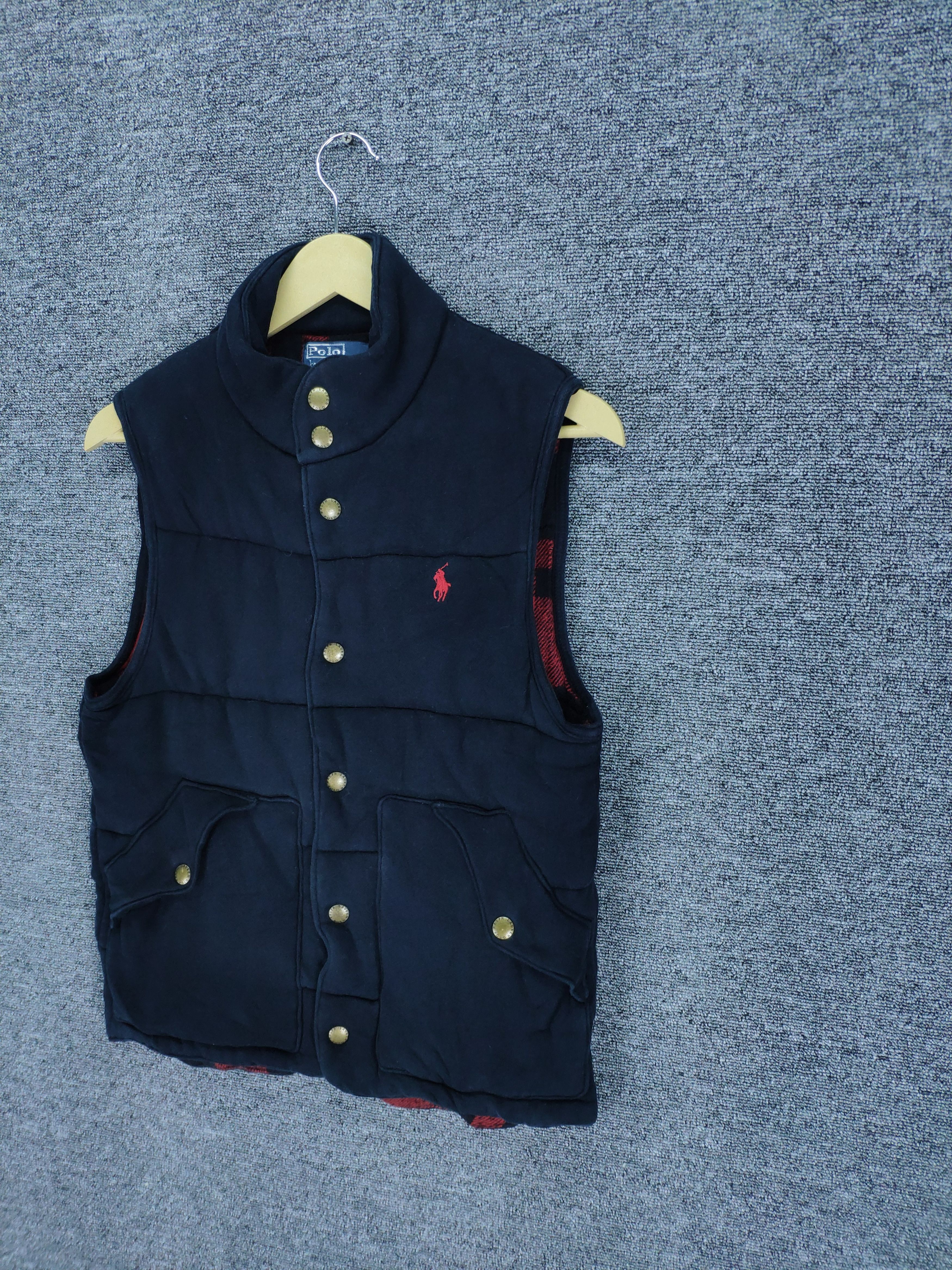 Polo Ralph Lauren × Vintage Vintage Polo Ralph Lauren Vest Puffer Size US XS / EU 42 / 0 - 2 Thumbnail