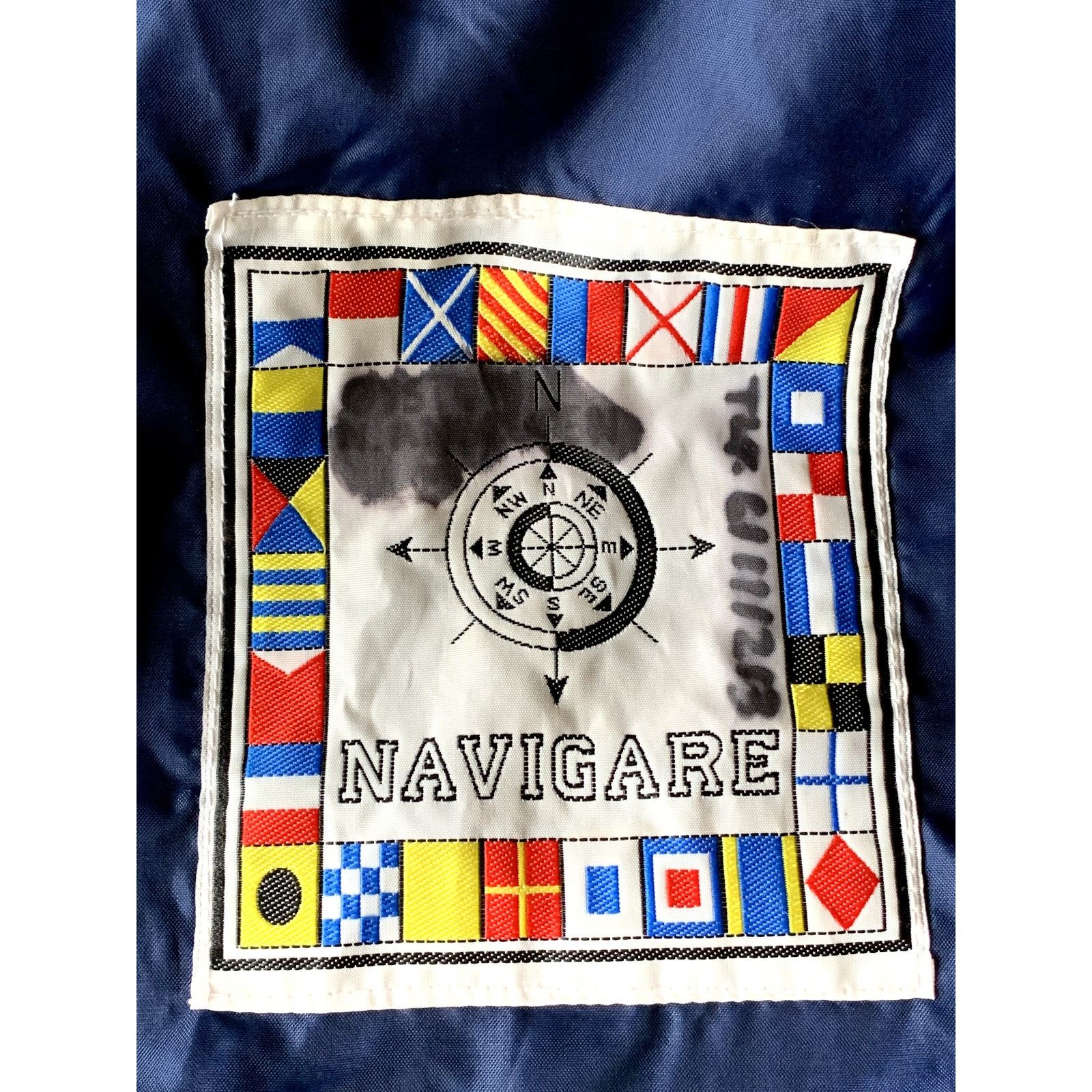 Vintage 90s Vintage Navigare Women's Retro Sport Hiking Raincoat Size S / US 4 / IT 40 - 8 Thumbnail
