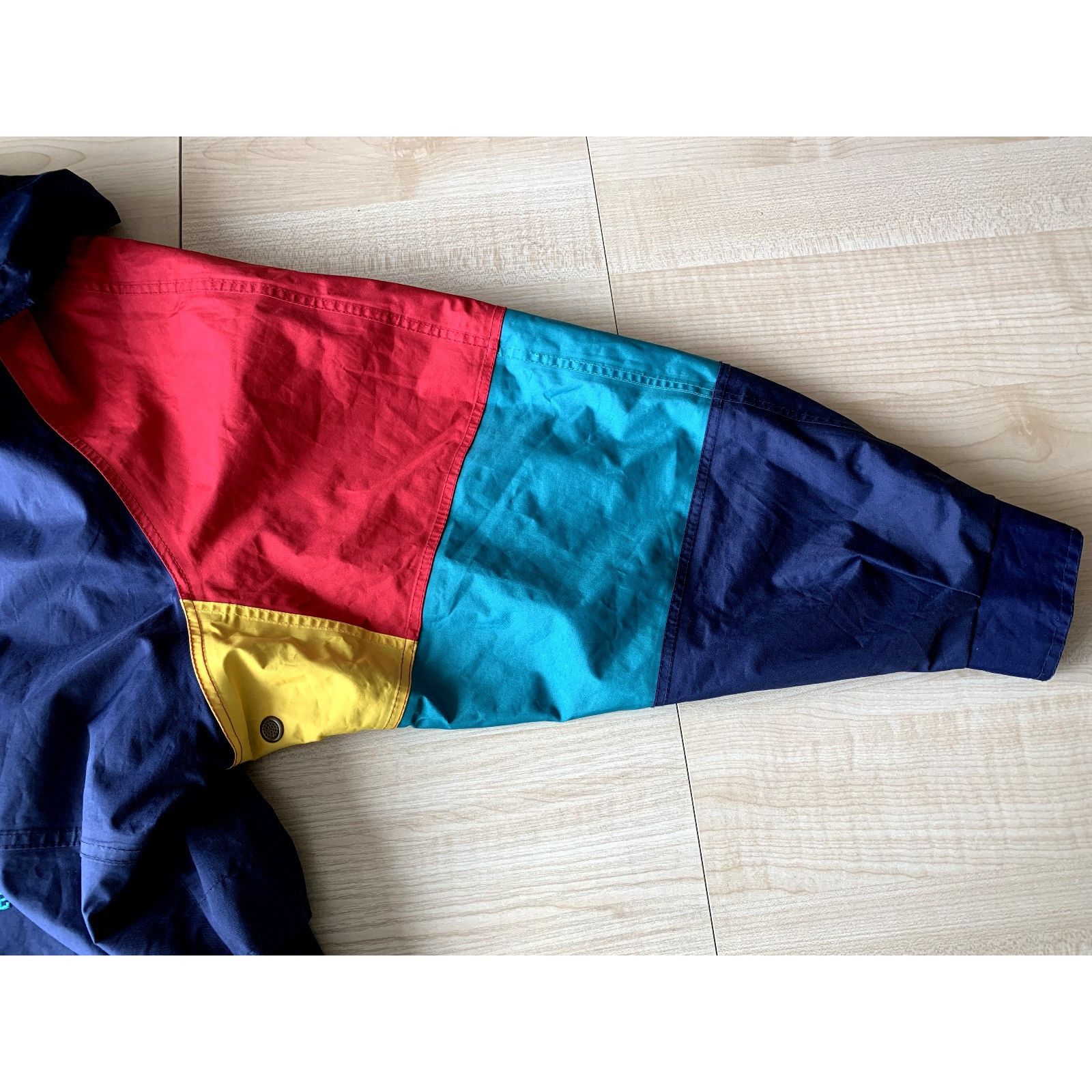 Vintage 90s Vintage Navigare Women's Retro Sport Hiking Raincoat Size S / US 4 / IT 40 - 9 Thumbnail