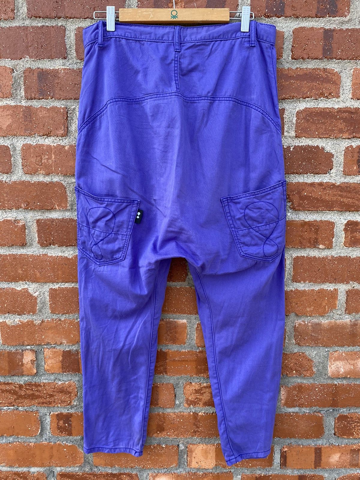 image of Issey Miyake Mercibeaucoup Pants in Purple, Men's (Size 31)