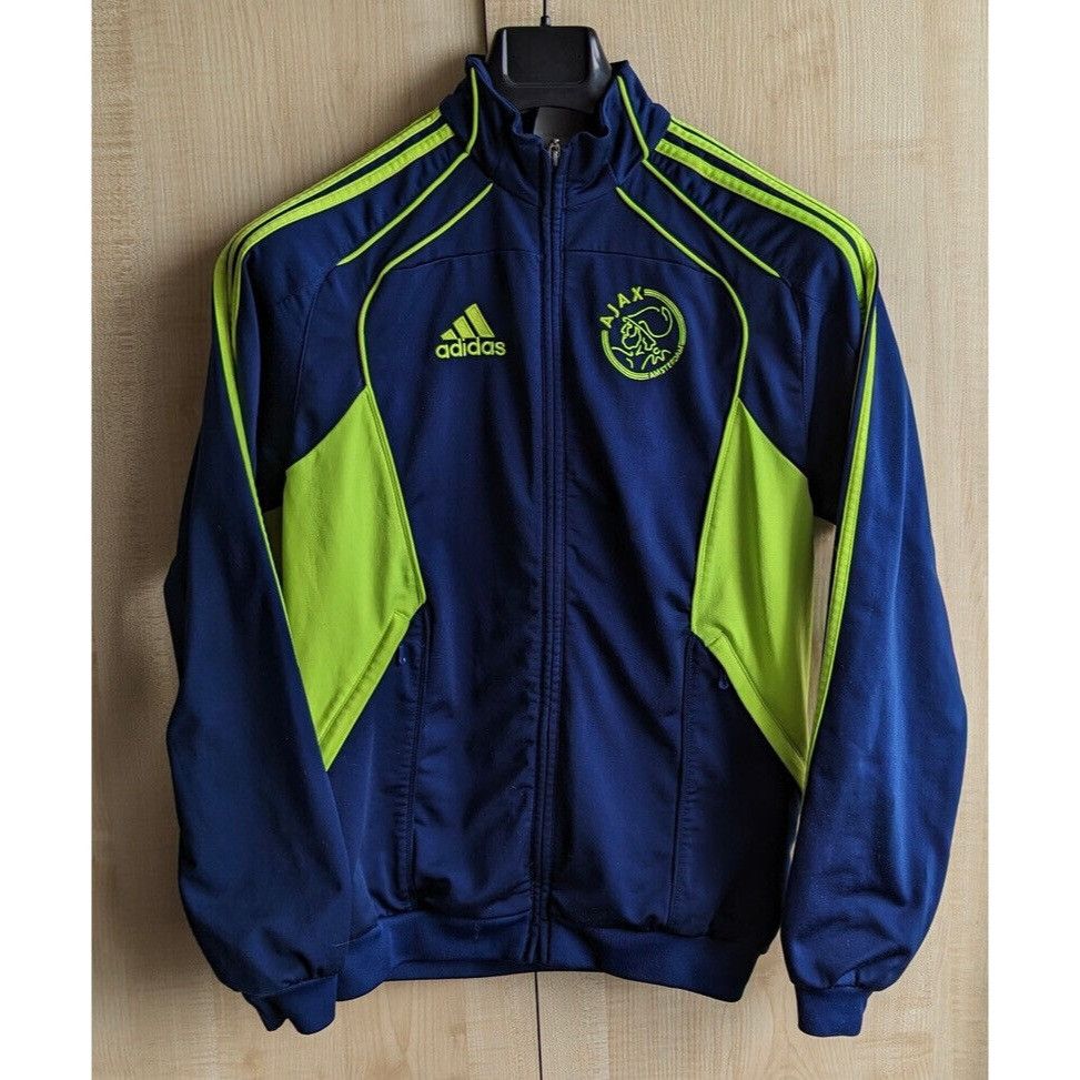 Adidas ADIDAS AJAX 2010 2011 Away JACKET TRAINING Jacket P03226 MEN Size US S / EU 44-46 / 1 - 1 Thumbnail