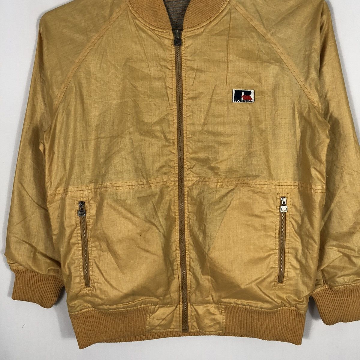 Russell Athletic × Vintage Rare Vintage Russell OG Mini Logo Reversible Styles Jacket Size US M / EU 48-50 / 2 - 3 Thumbnail