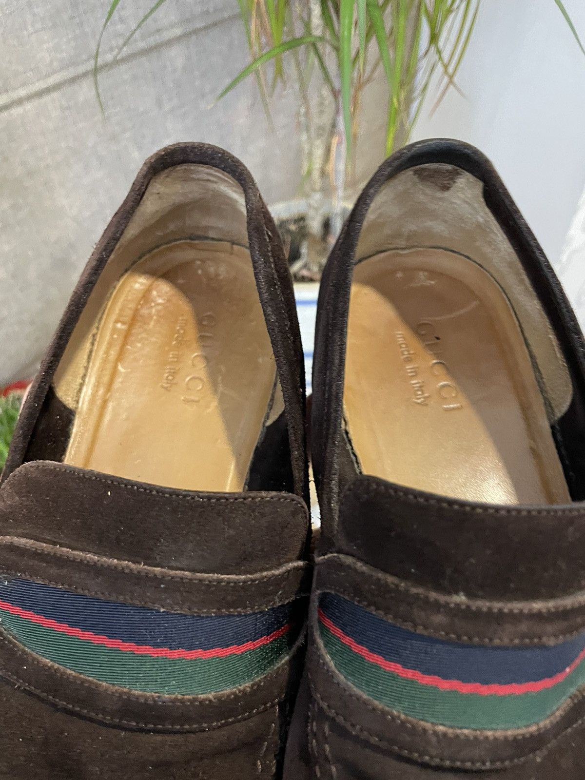 Gucci GUCCI Mens Brown Suede Loafer 312757 Size US 8 / EU 41 - 9 Thumbnail