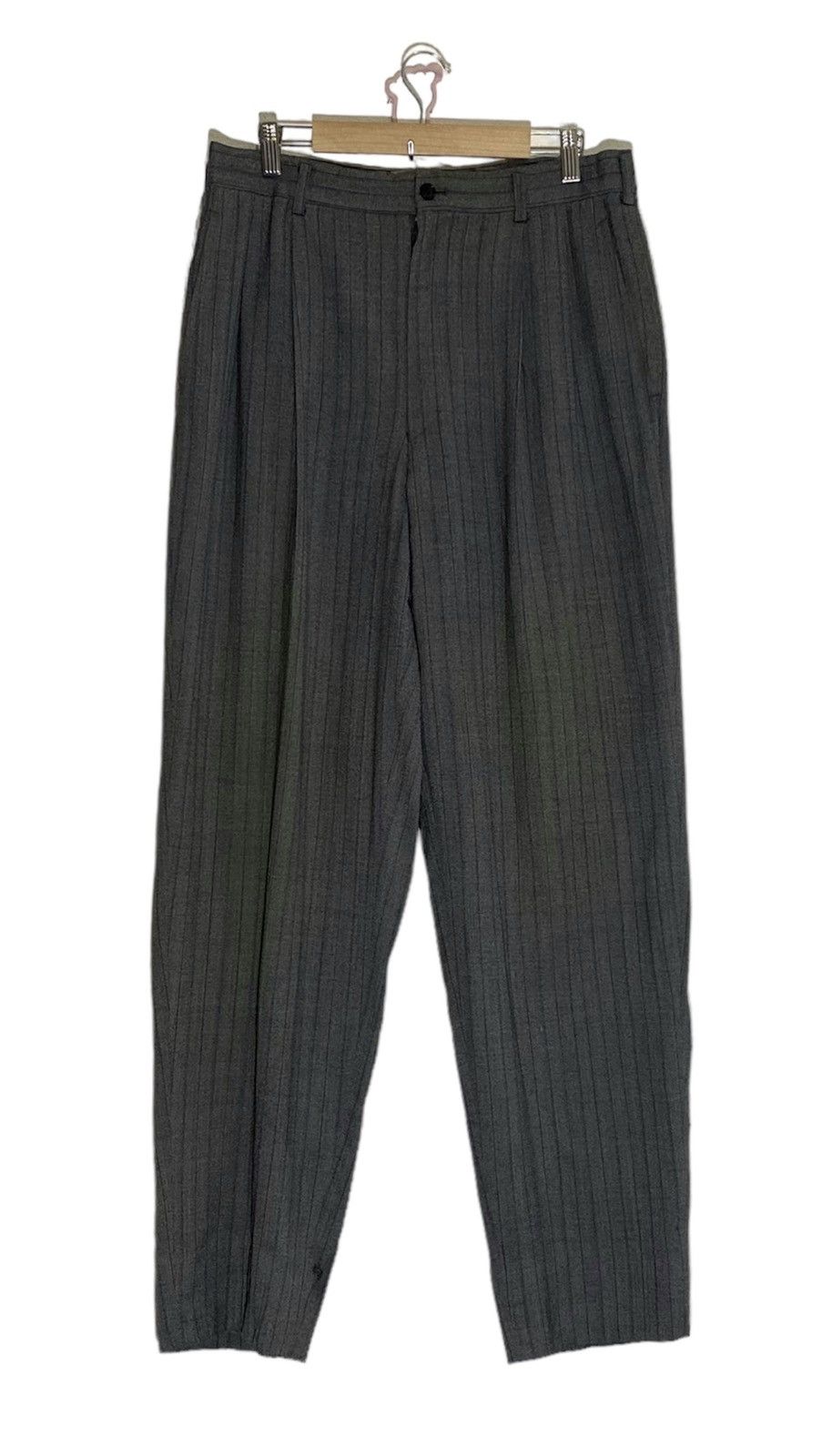 Comme des Garcons Vintage AD1996 CDG Tartan Striped Pants Casual Japanese Size US 32 / EU 48 - 1 Thumbnail