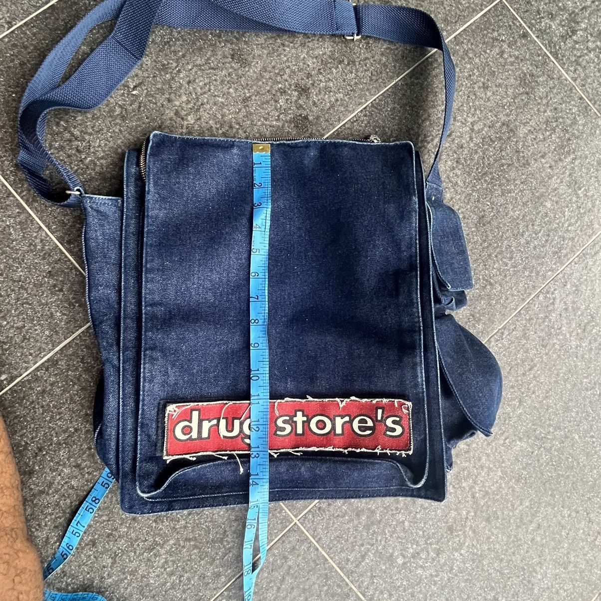 Japanese Brand Drug Store’s Denim Bag Size ONE SIZE - 10 Thumbnail
