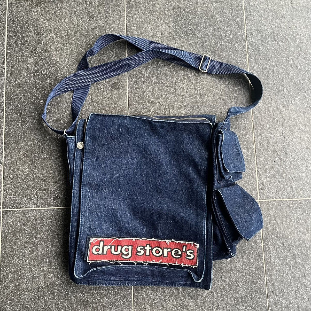 Japanese Brand Drug Store’s Denim Bag Size ONE SIZE - 1 Thumbnail