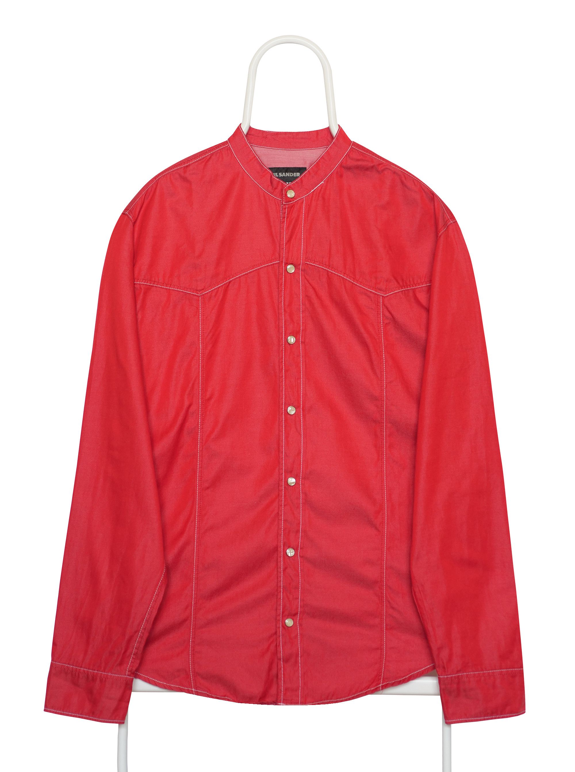 Jil Sander Jil Sander vintage overshot shirt Size US M / EU 48-50 / 2 - 1 Thumbnail