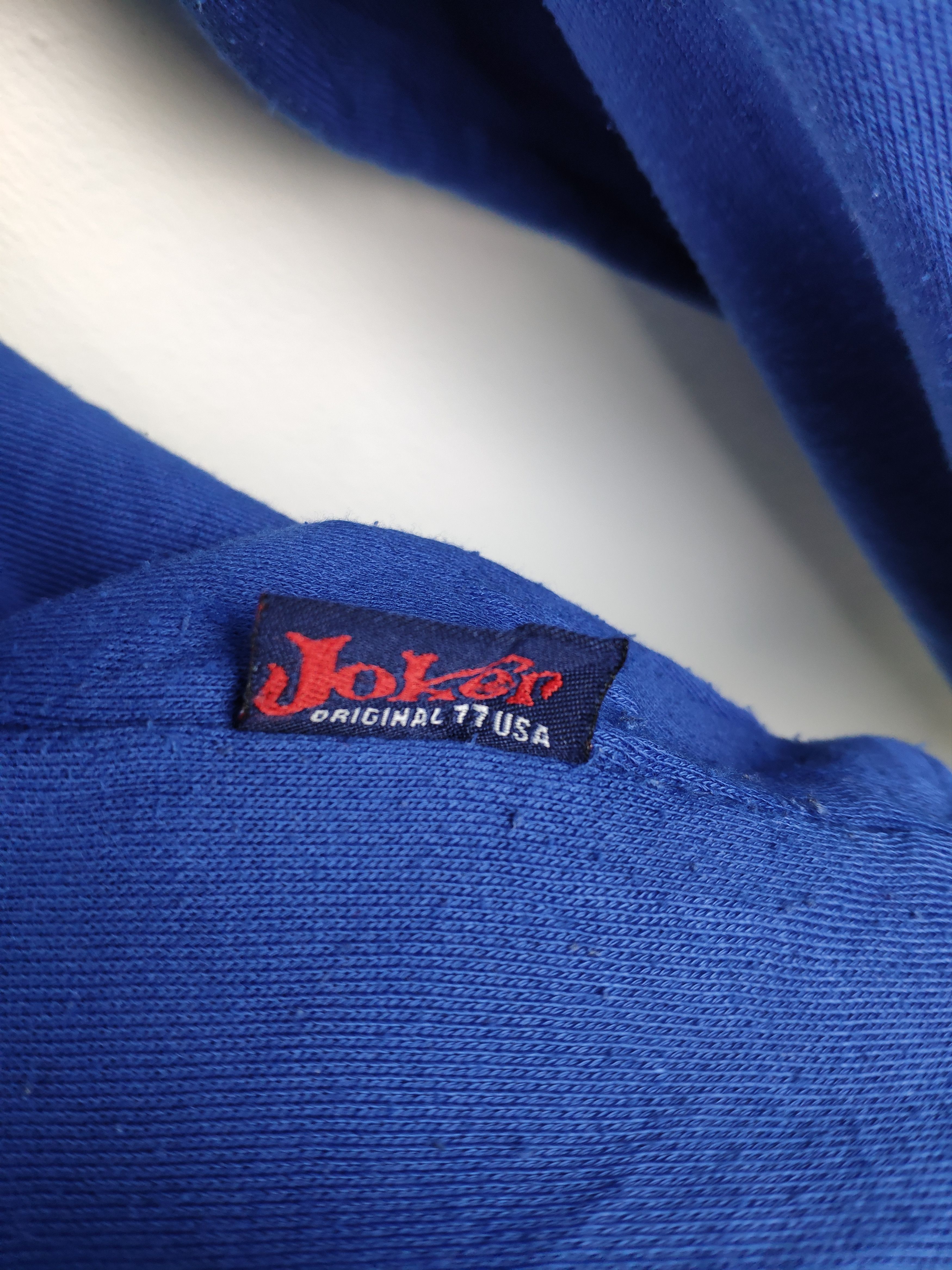 Japanese Brand Steal 💥 Vintage Sweatshirt Crewneck Joker 77 Size US XL / EU 56 / 4 - 4 Thumbnail