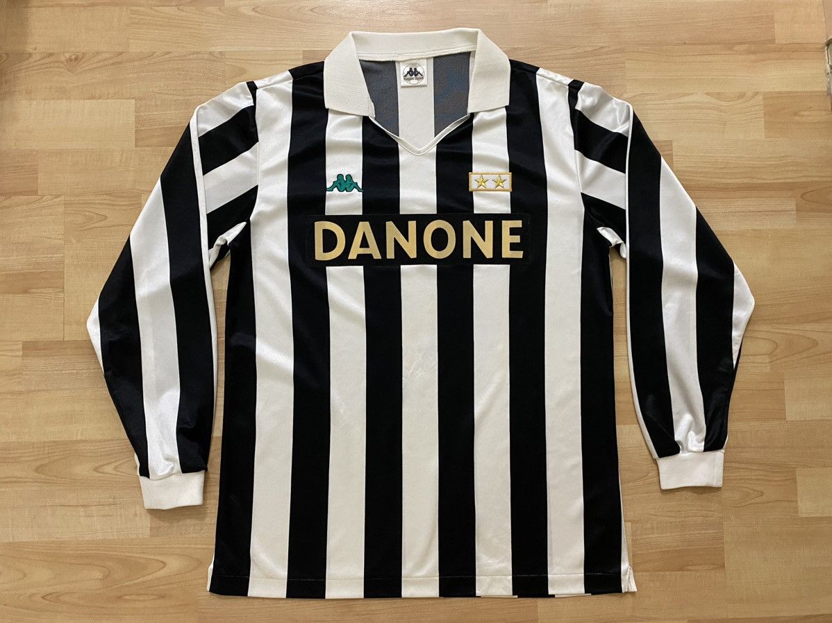 Maillot Vintage Juventus Kappa #10 Danone - Taille M - Occasion Football Rétro