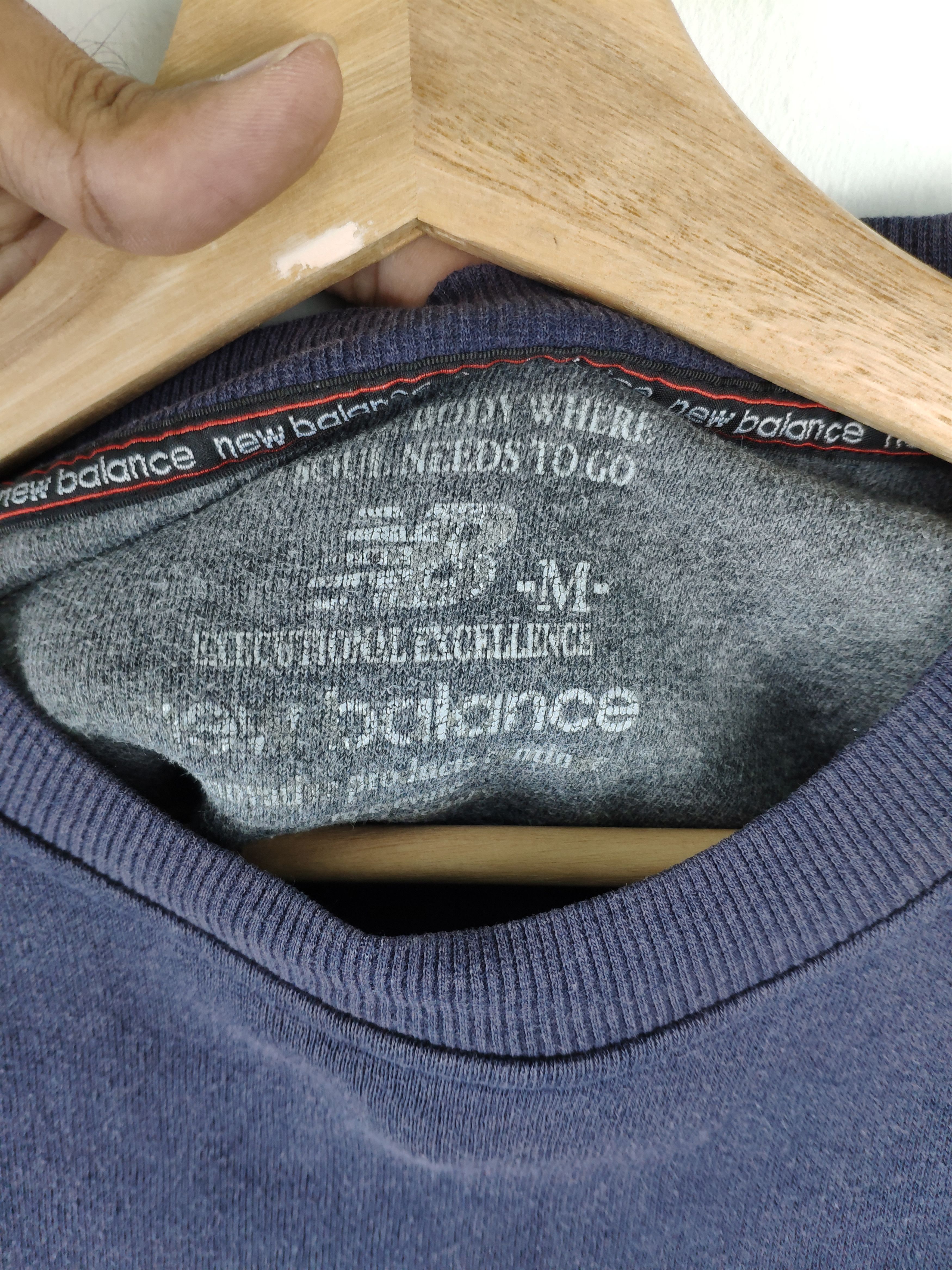 New Balance Steal 💥 New Balance Sweatshirt Crewneck Size US M / EU 48-50 / 2 - 5 Thumbnail