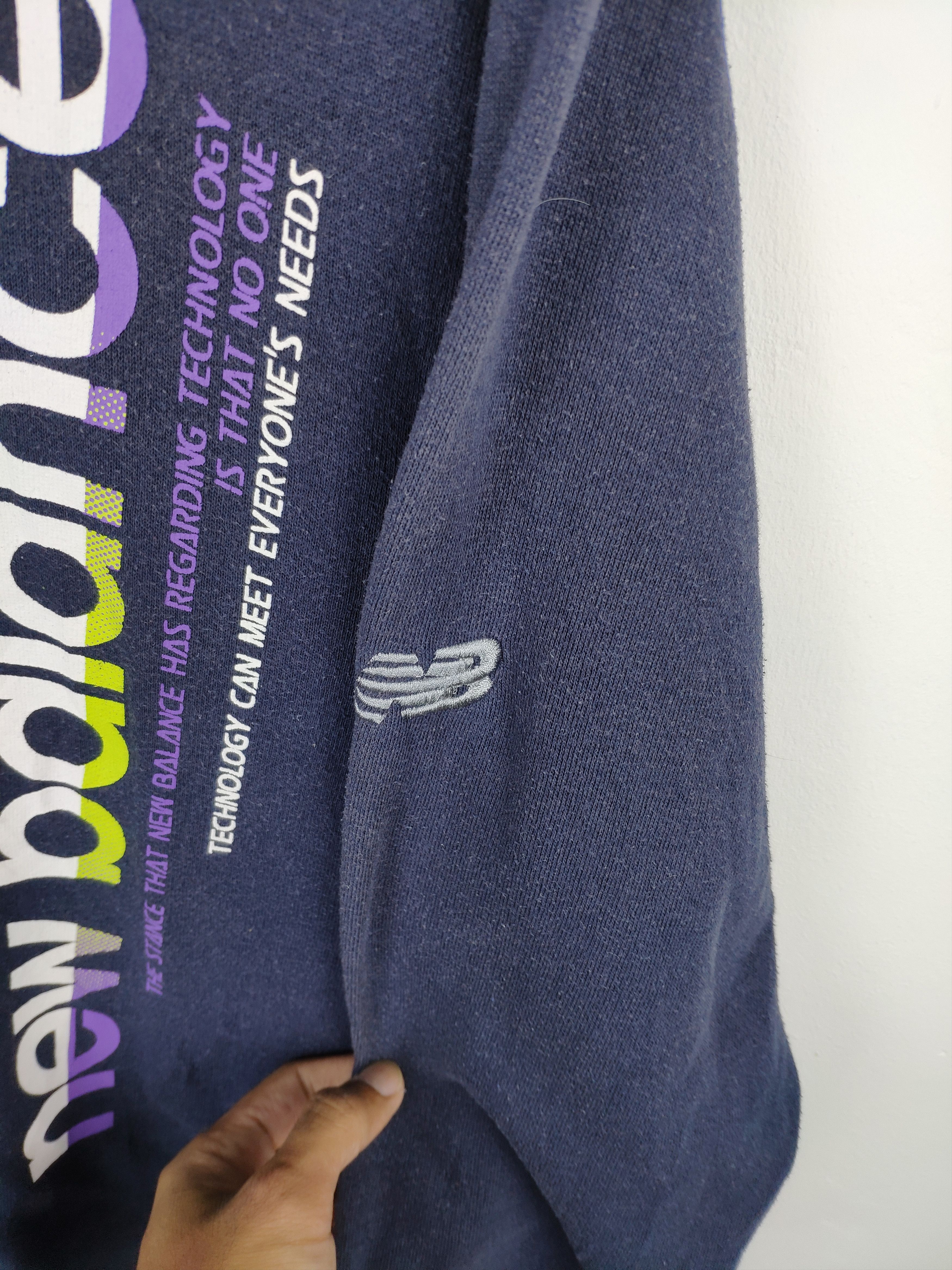 New Balance Steal 💥 New Balance Sweatshirt Crewneck Size US M / EU 48-50 / 2 - 4 Thumbnail