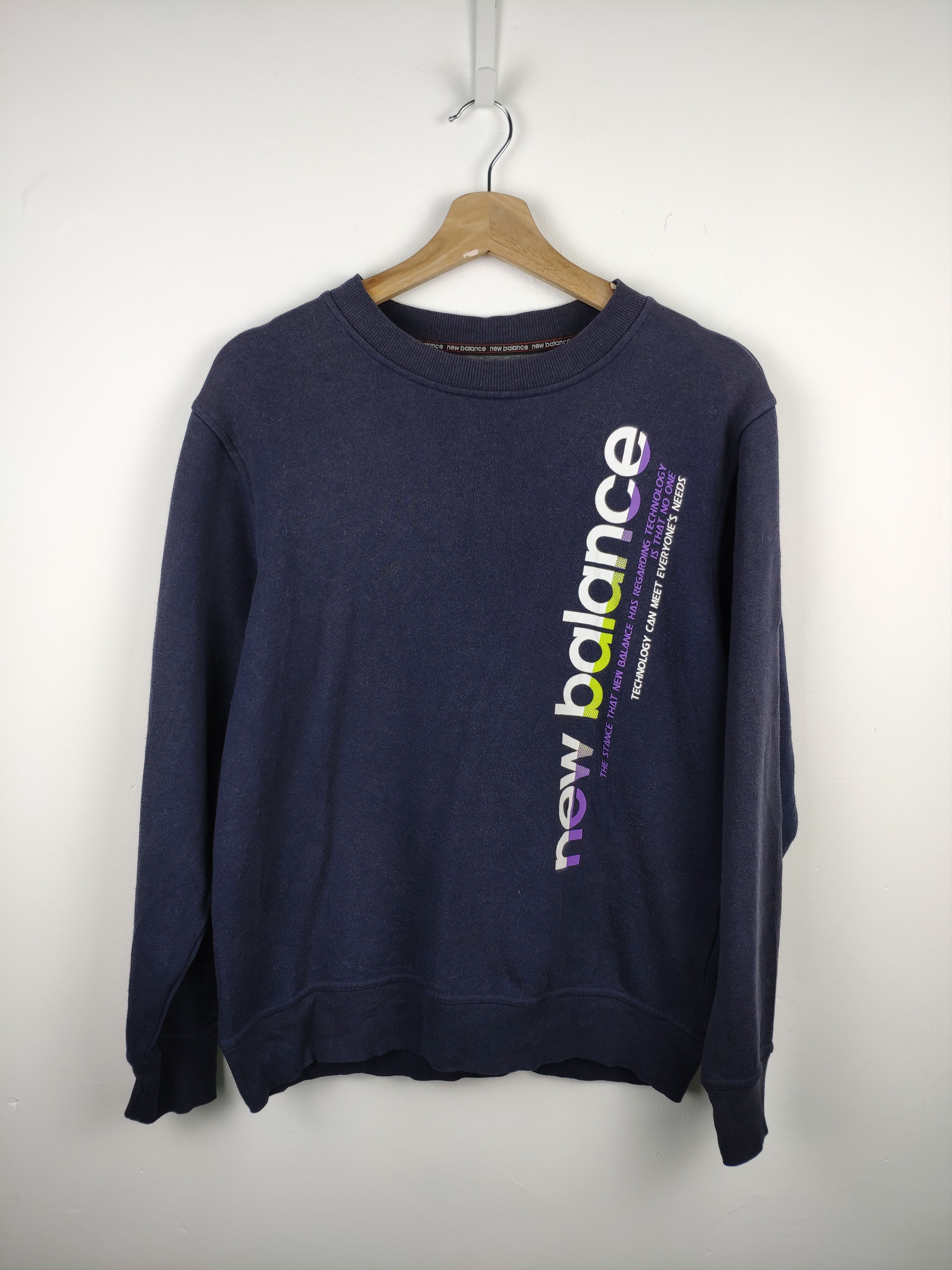 New Balance Steal 💥 New Balance Sweatshirt Crewneck Size US M / EU 48-50 / 2 - 1 Thumbnail