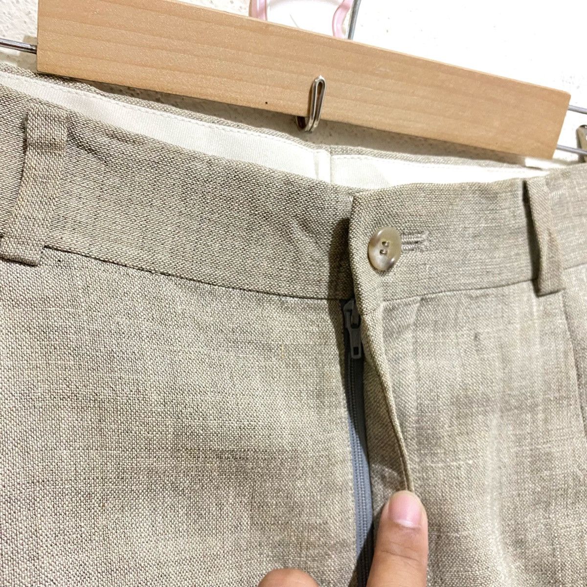 Issey Miyake Vintage im Product ISSEY MIYAKE Tartan Casual Pants Japanese Size US 31 - 3 Thumbnail