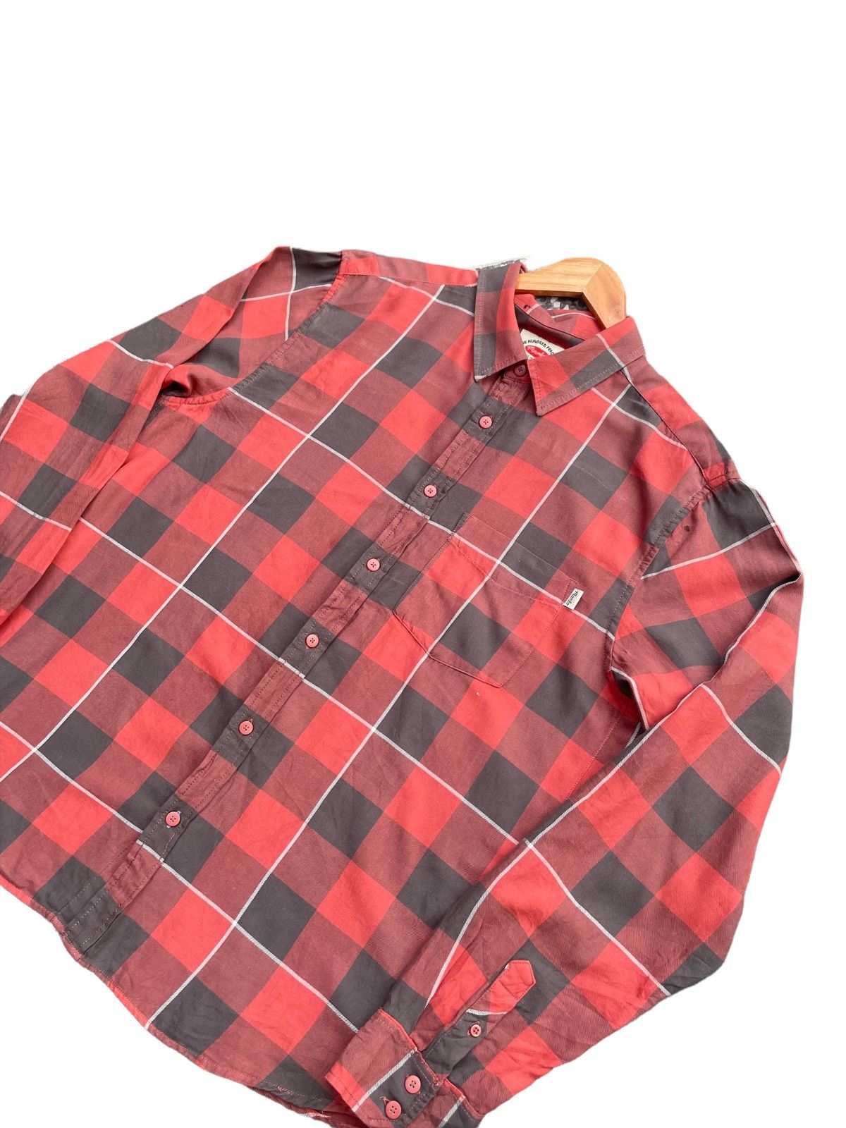 Mambo One Hundred Percent Mambo Checkered Shirt Size US XL / EU 56 / 4 - 4 Thumbnail