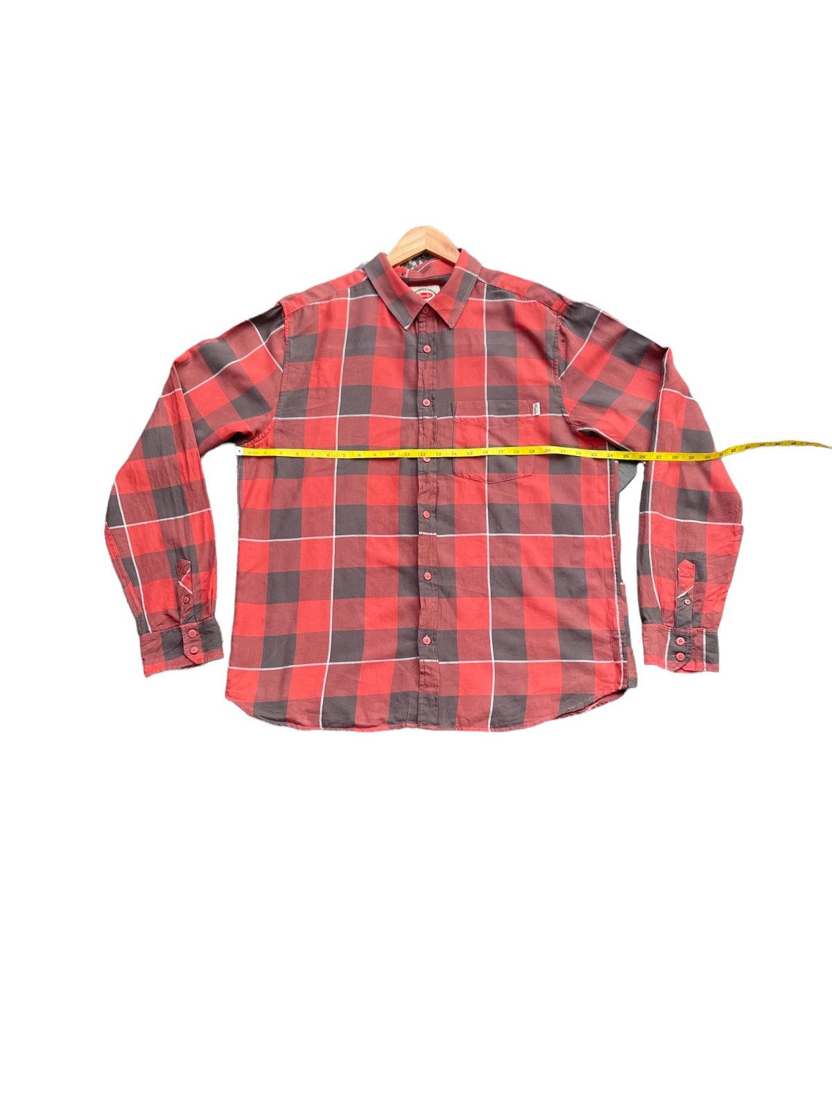 Mambo One Hundred Percent Mambo Checkered Shirt Size US XL / EU 56 / 4 - 2 Thumbnail