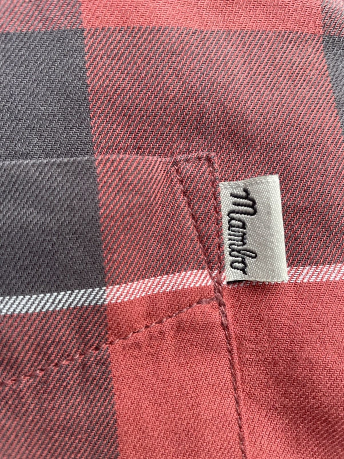 Mambo One Hundred Percent Mambo Checkered Shirt Size US XL / EU 56 / 4 - 14 Thumbnail