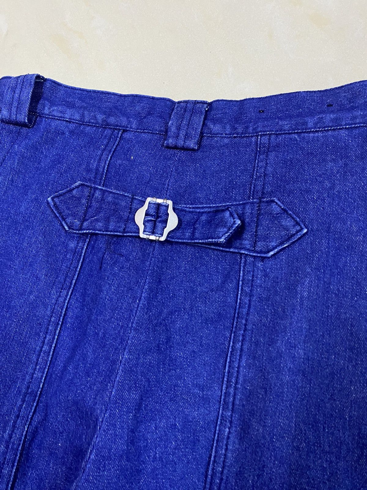 Japanese Brand × Orslow Japanese Brand Pleated Baker Denim Pants Size US 31 - 7 Thumbnail