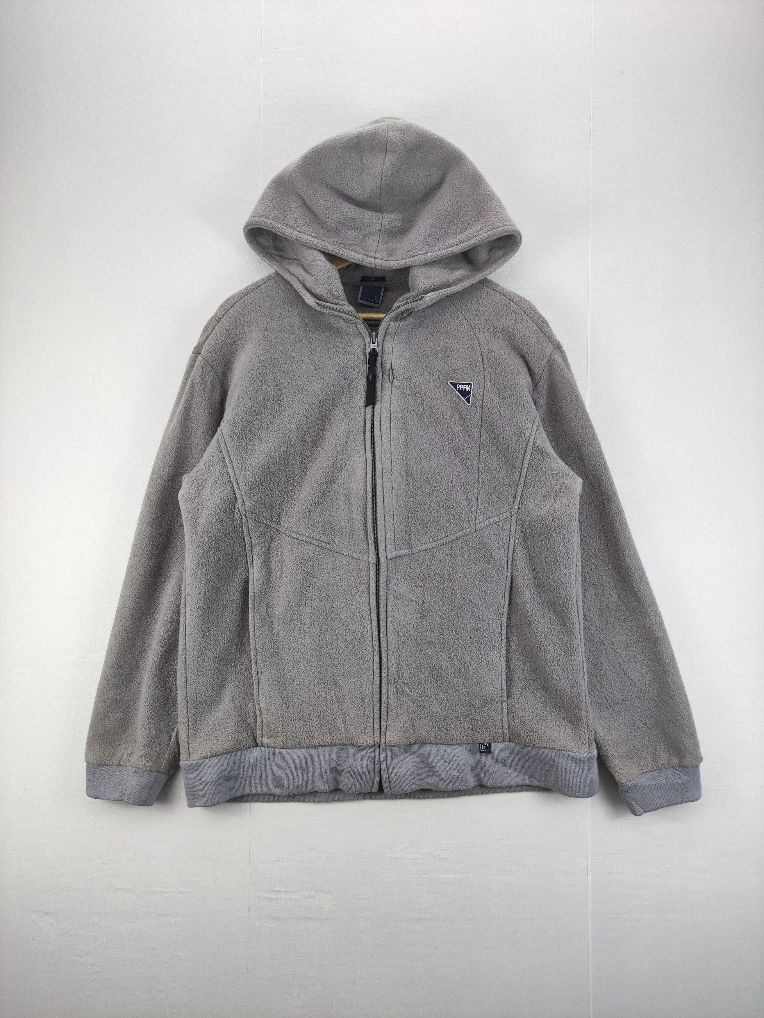 PPFM Vintage Ppfm Small Logo Fleece Zipper Hoodie Size US M / EU 48-50 / 2 - 1 Thumbnail