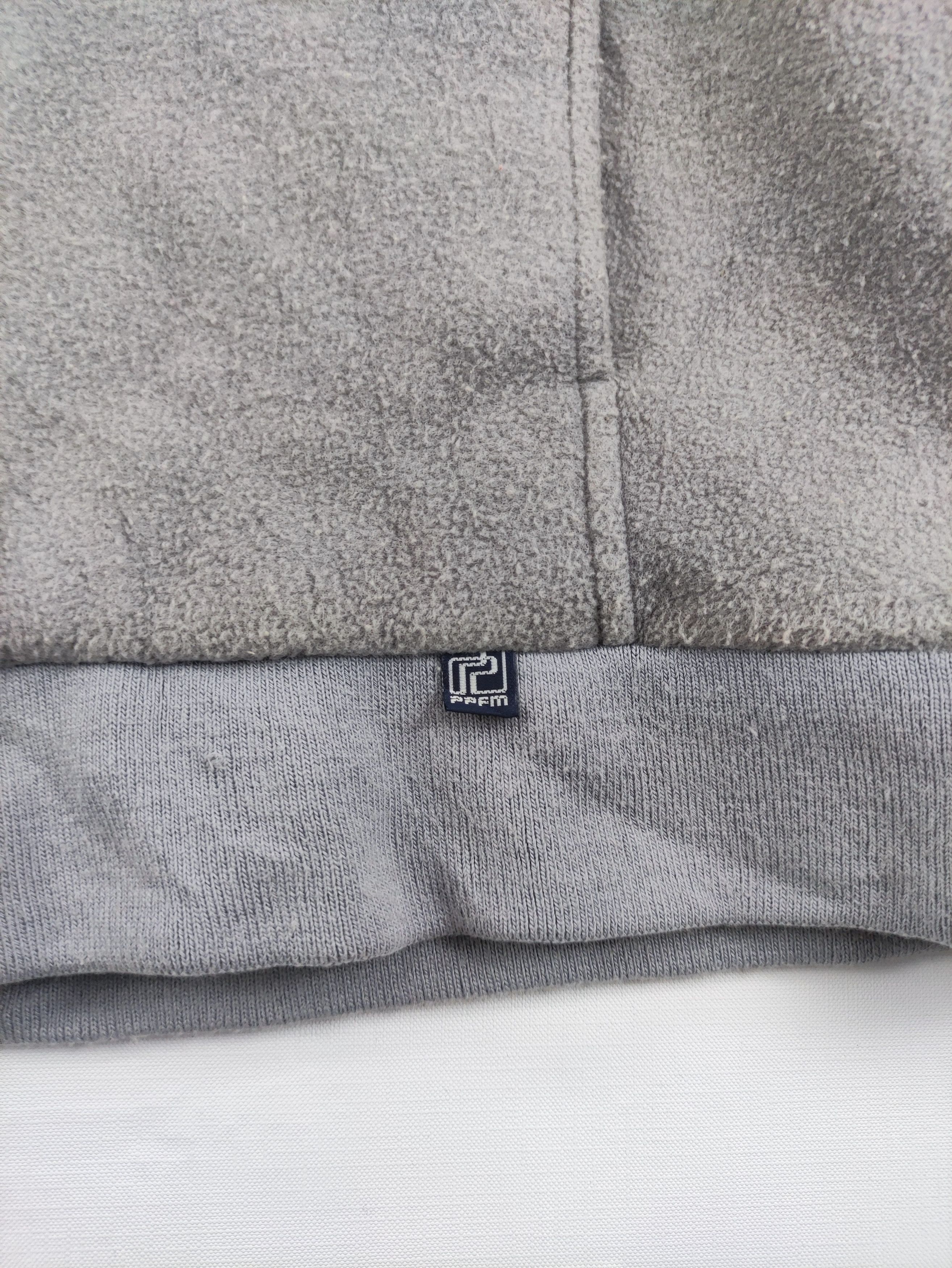 PPFM Vintage Ppfm Small Logo Fleece Zipper Hoodie Size US M / EU 48-50 / 2 - 5 Thumbnail