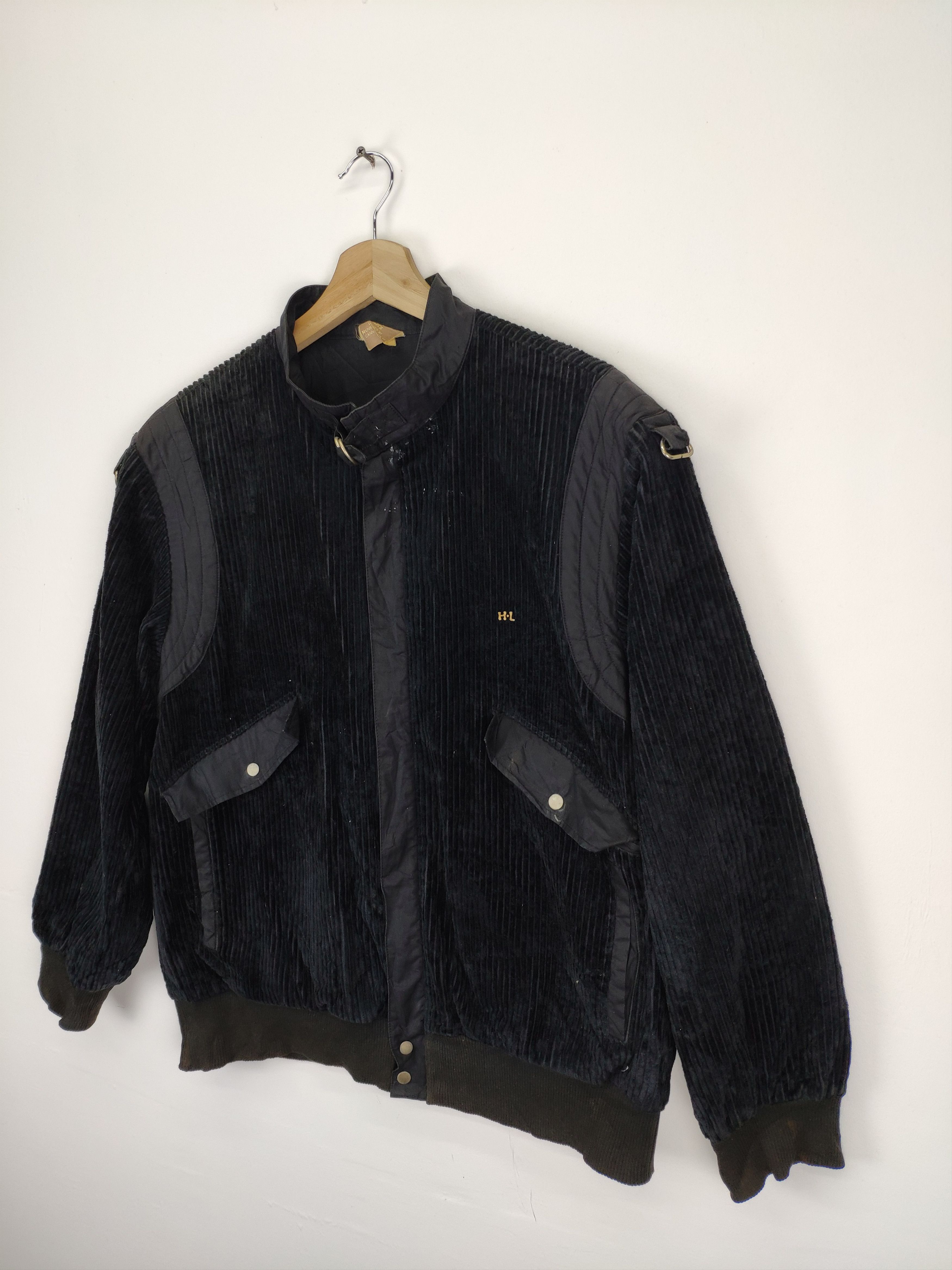 Vintage Vintage Corduroy Jacket by Henri Luc Size US M / EU 48-50 / 2 - 2 Thumbnail