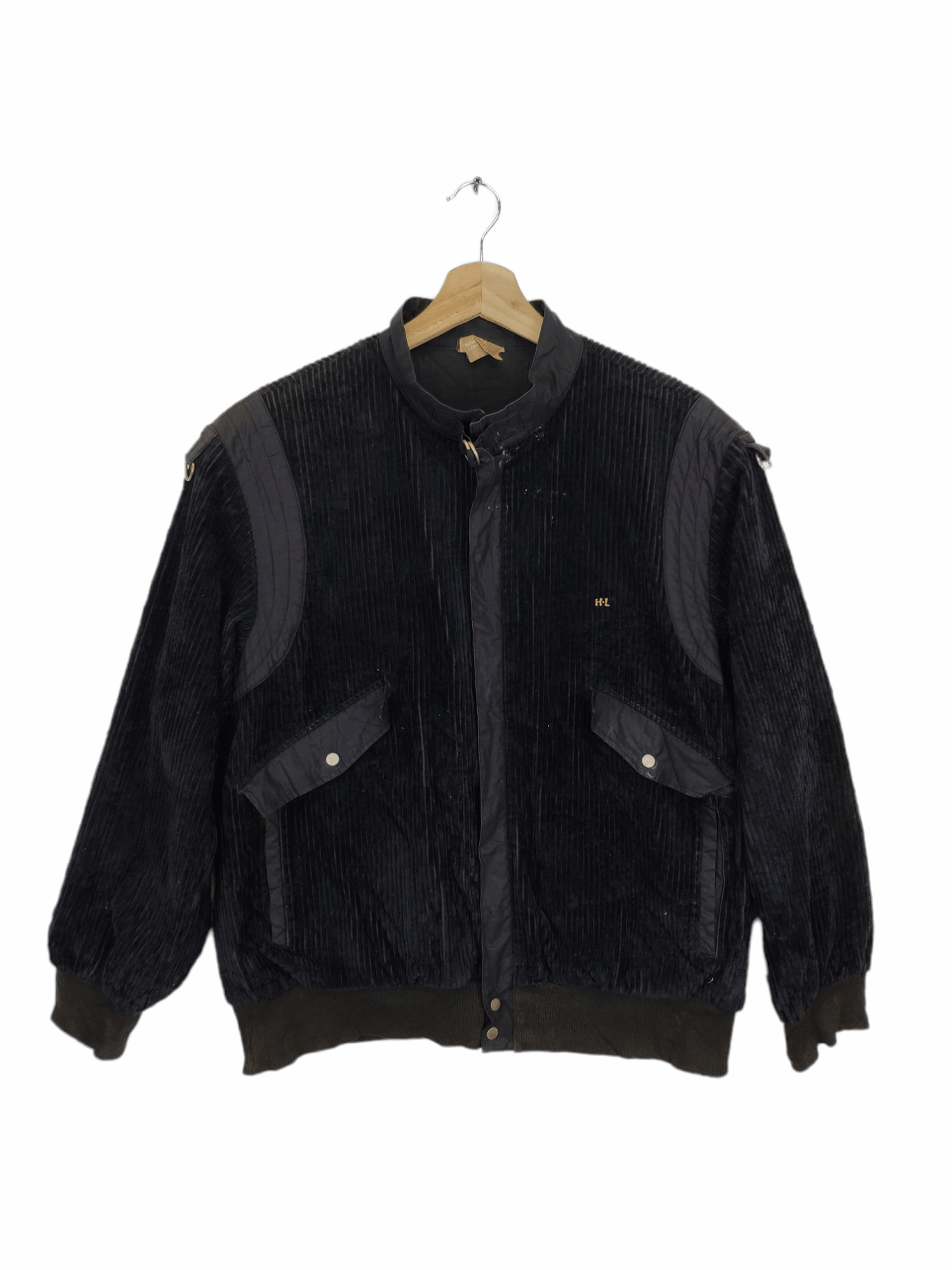 Vintage Vintage Corduroy Jacket by Henri Luc Size US M / EU 48-50 / 2 - 1 Thumbnail