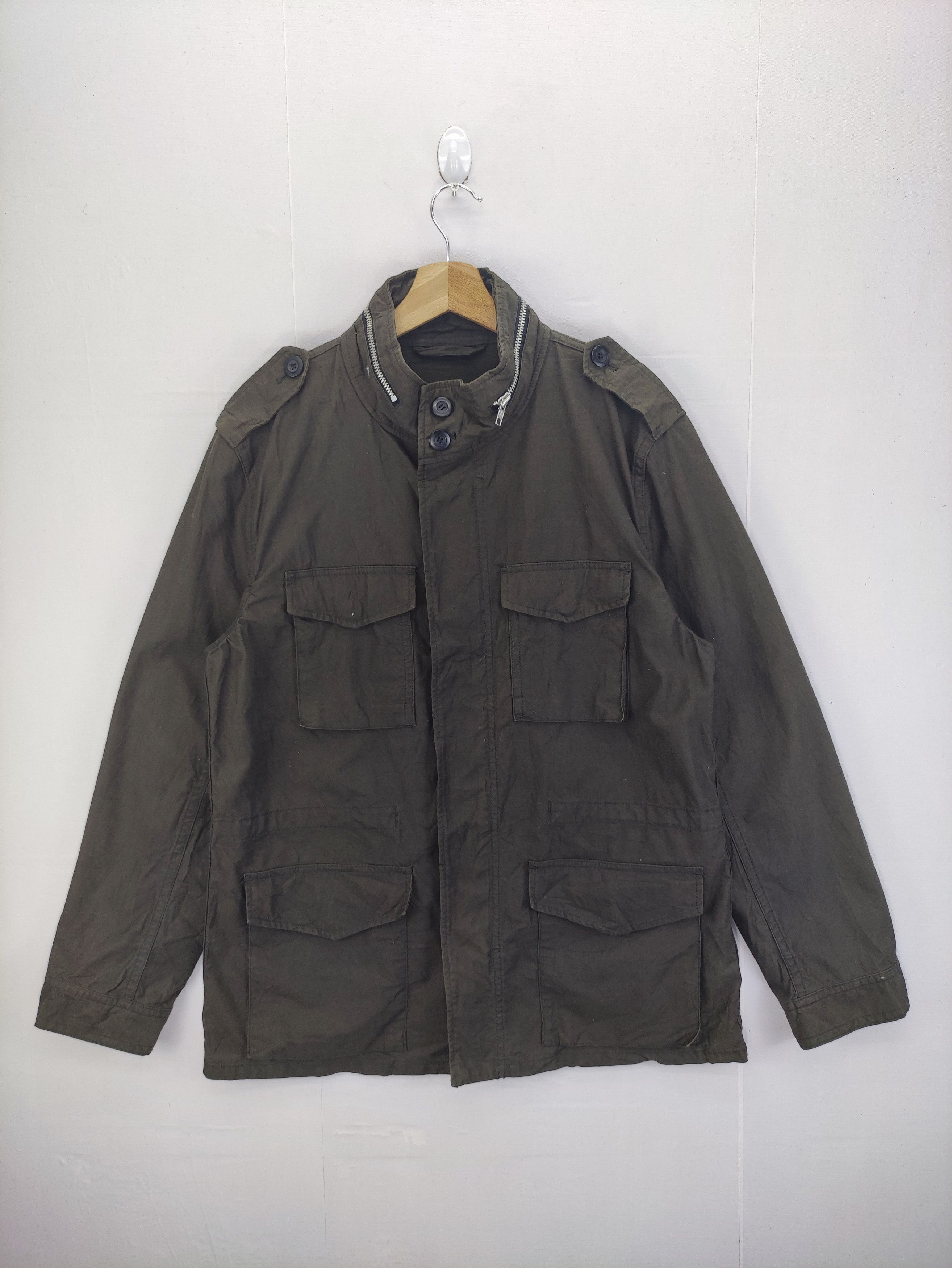 Vintage Vintage M 65 Field Jacket Zipper Hoodie Size US M / EU 48-50 / 2 - 1 Thumbnail