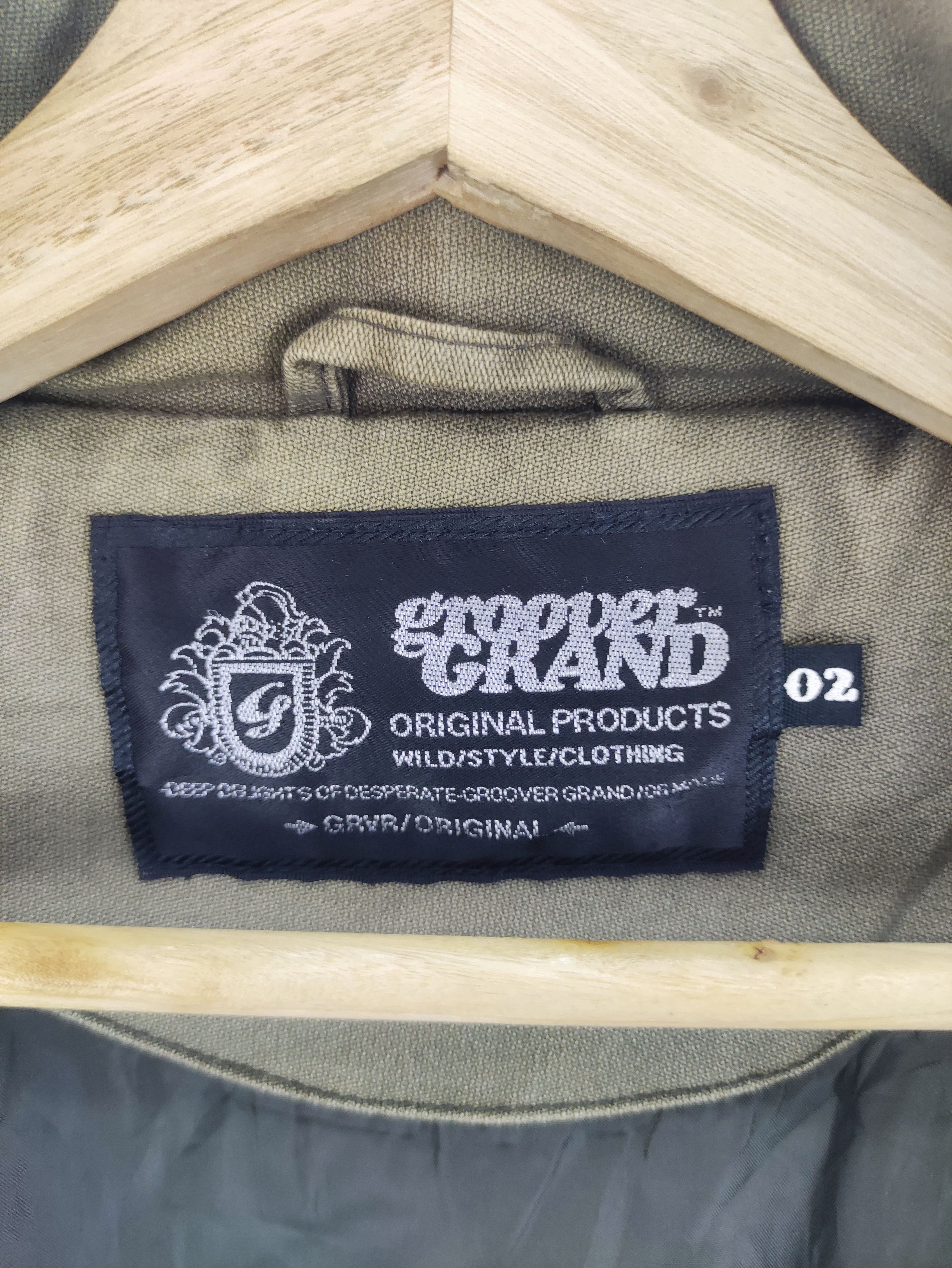 Japanese Brand Vintage Groover Grand Jacket Zipper With Hoodie Size US M / EU 48-50 / 2 - 7 Thumbnail