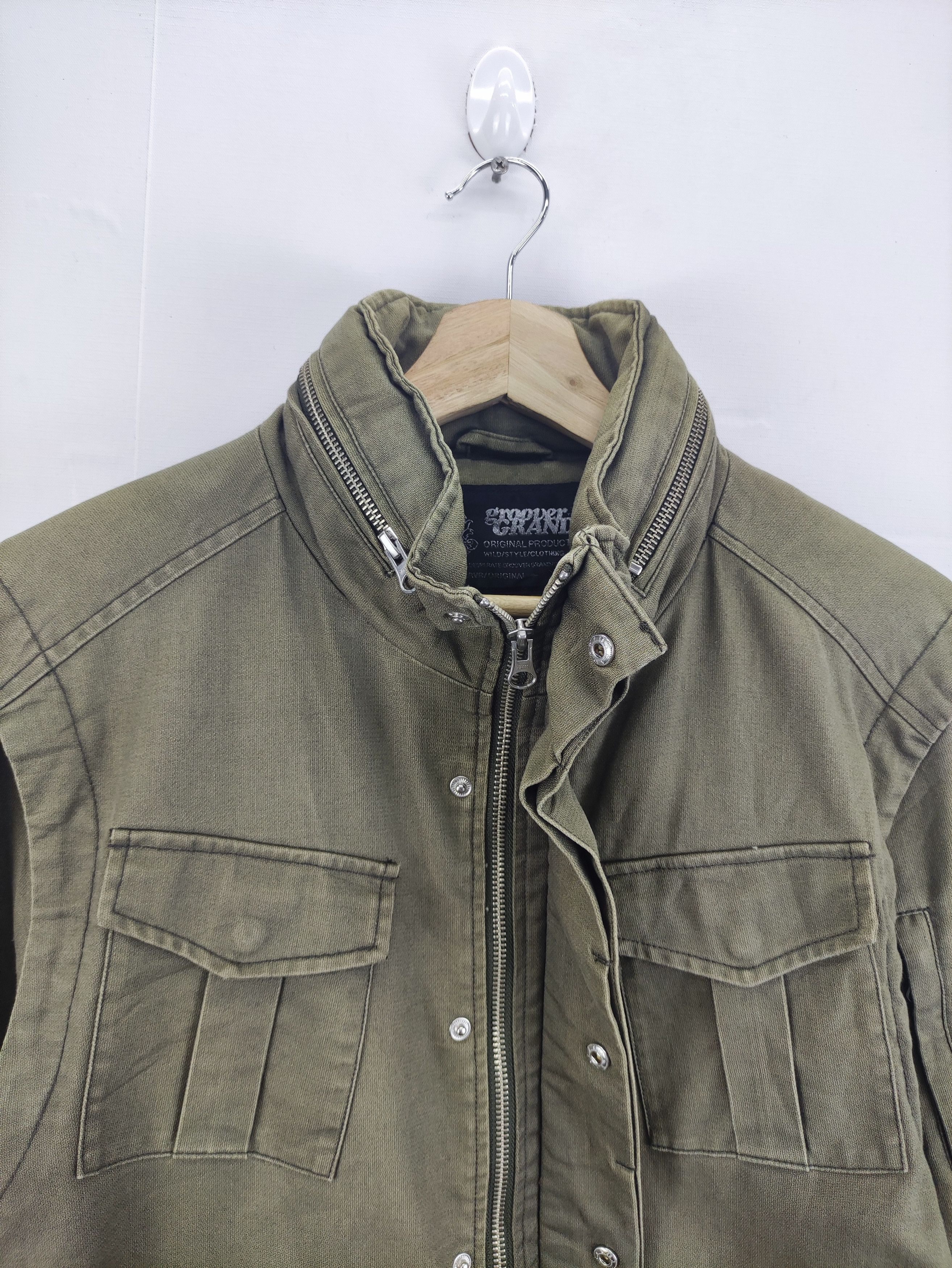 Japanese Brand Vintage Groover Grand Jacket Zipper With Hoodie Size US M / EU 48-50 / 2 - 5 Thumbnail