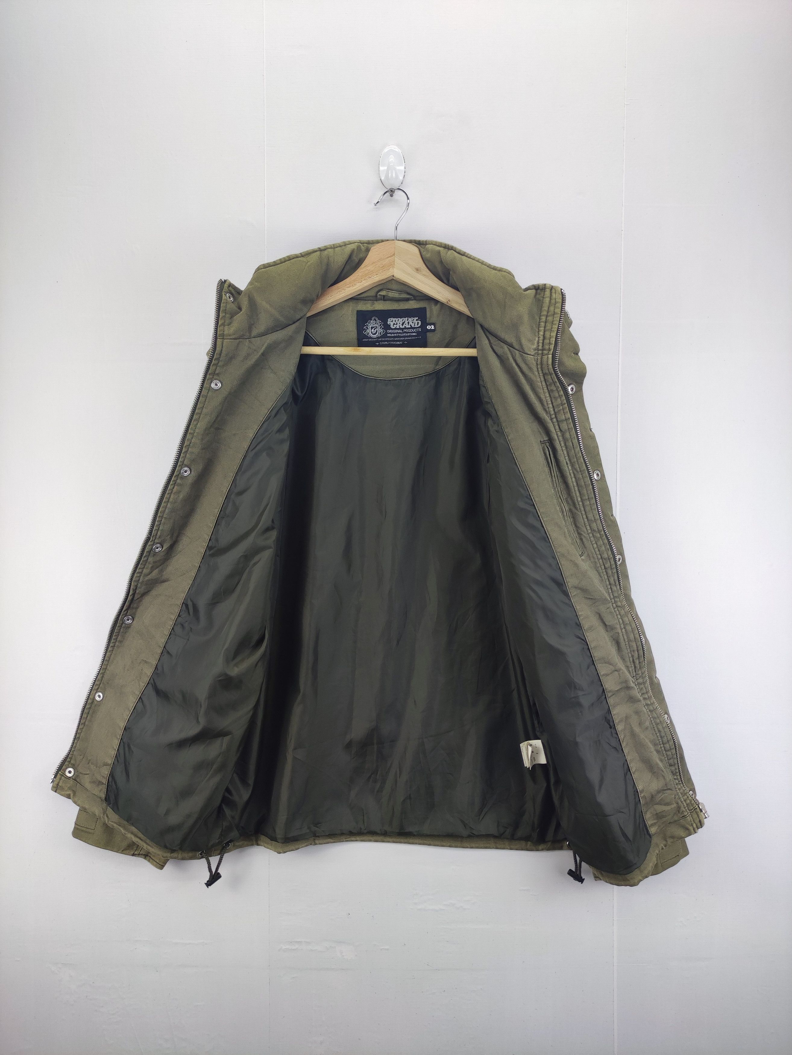 Japanese Brand Vintage Groover Grand Jacket Zipper With Hoodie Size US M / EU 48-50 / 2 - 6 Thumbnail