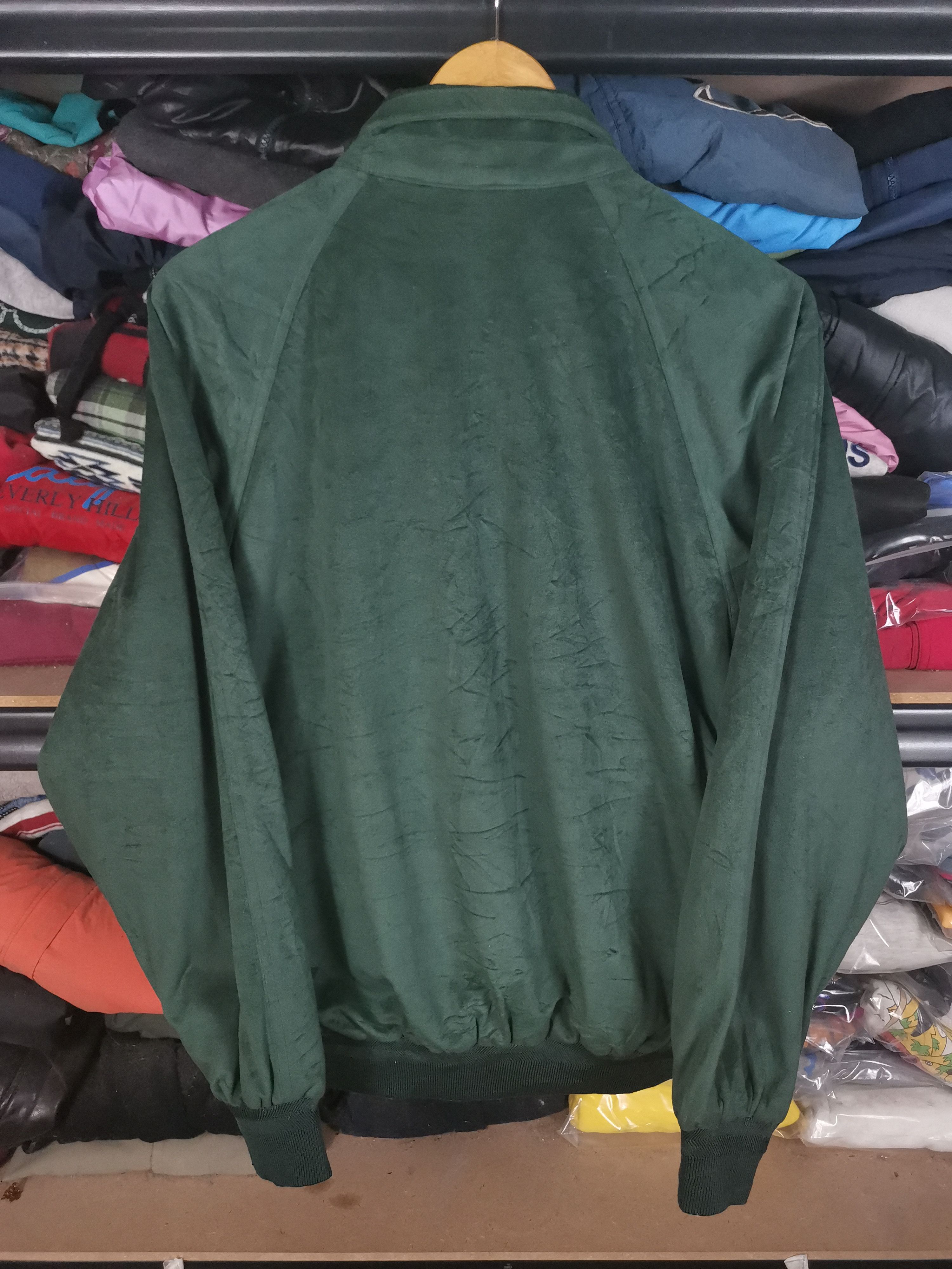 Japanese Brand Vintage 90s Casual Zipper Velvet Jacket By Vintage Club Size US L / EU 52-54 / 3 - 3 Thumbnail