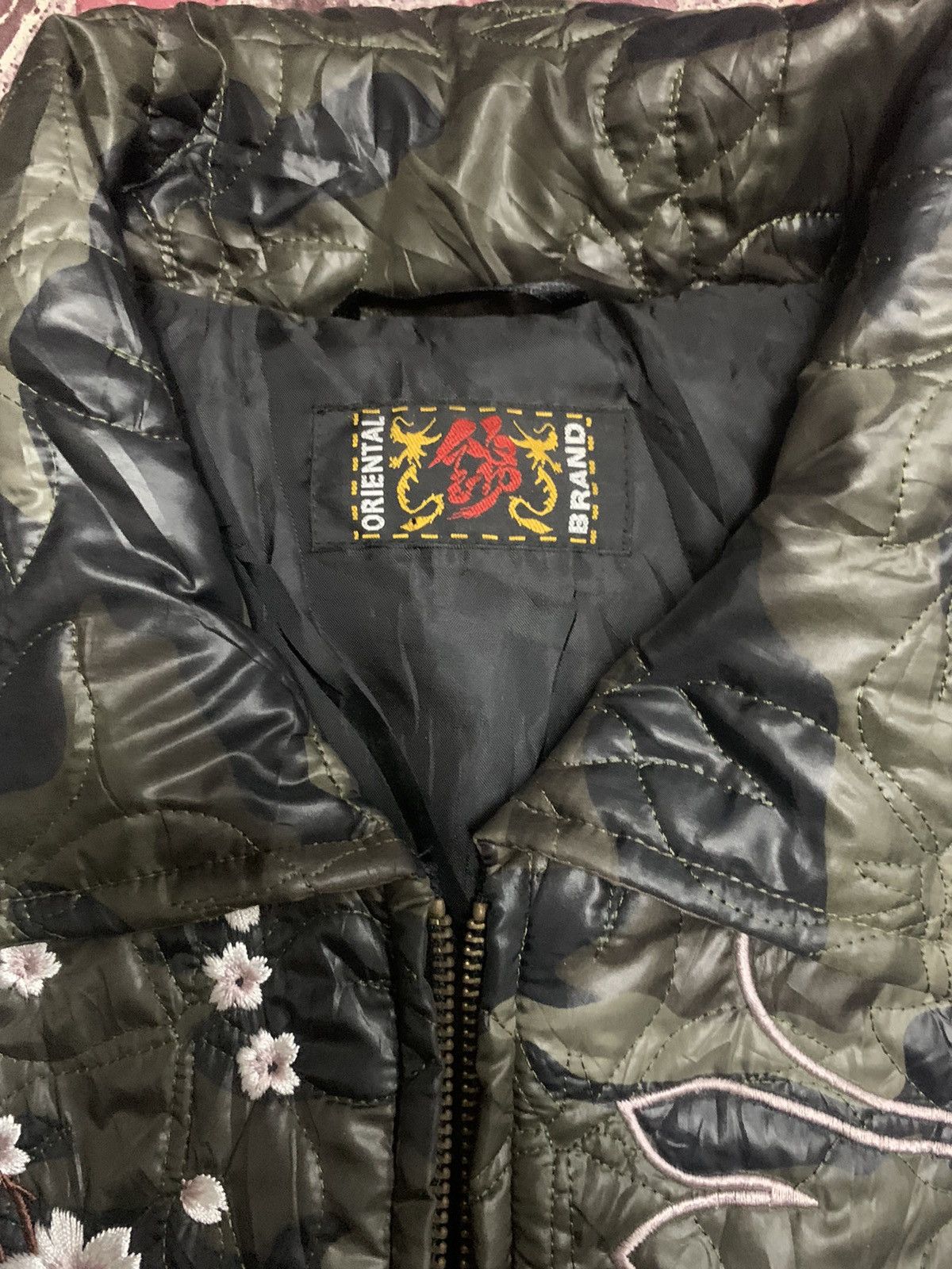 Japanese Brand PUFFER SUKAJAN SAKURA JACKETS Size US L / EU 52-54 / 3 - 5 Thumbnail